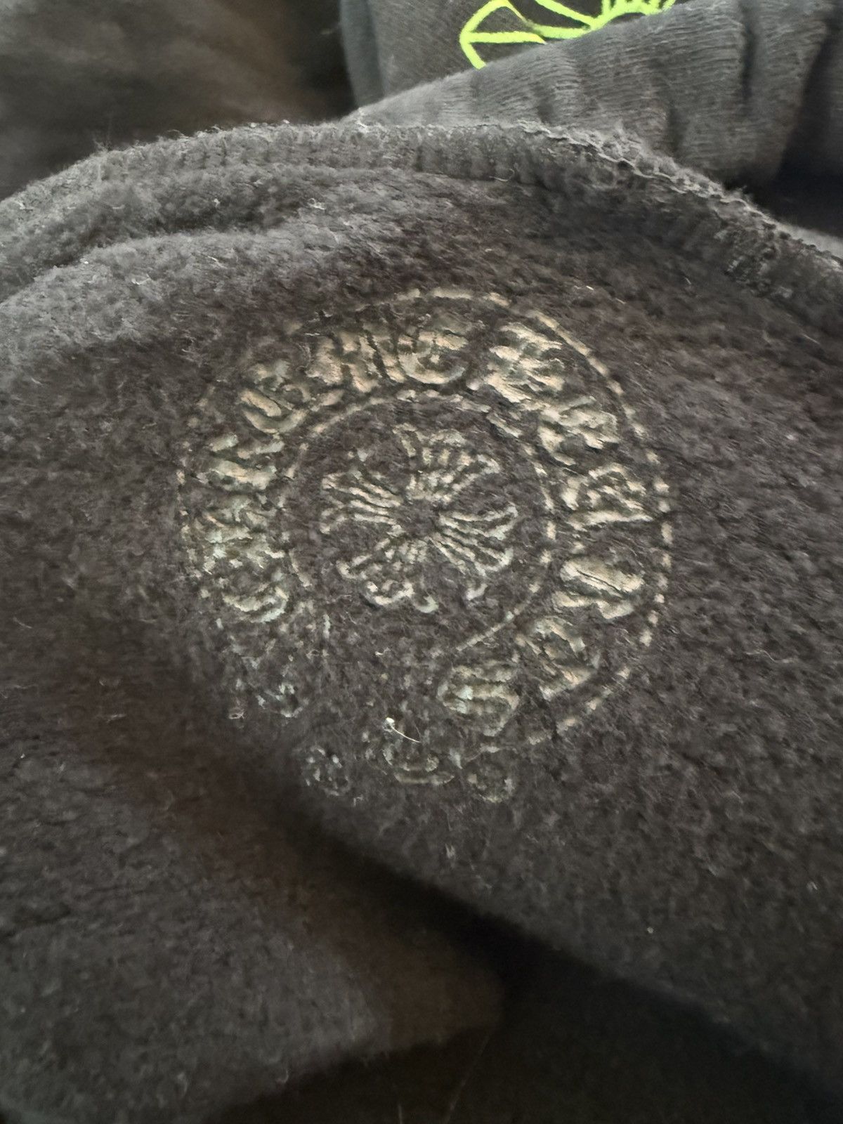 Chrome Hearts Chrome Hearts Neon Green Horseshoe Hoodie – Rare Piece Size US XL / EU 56 / 4 - 12 Thumbnail