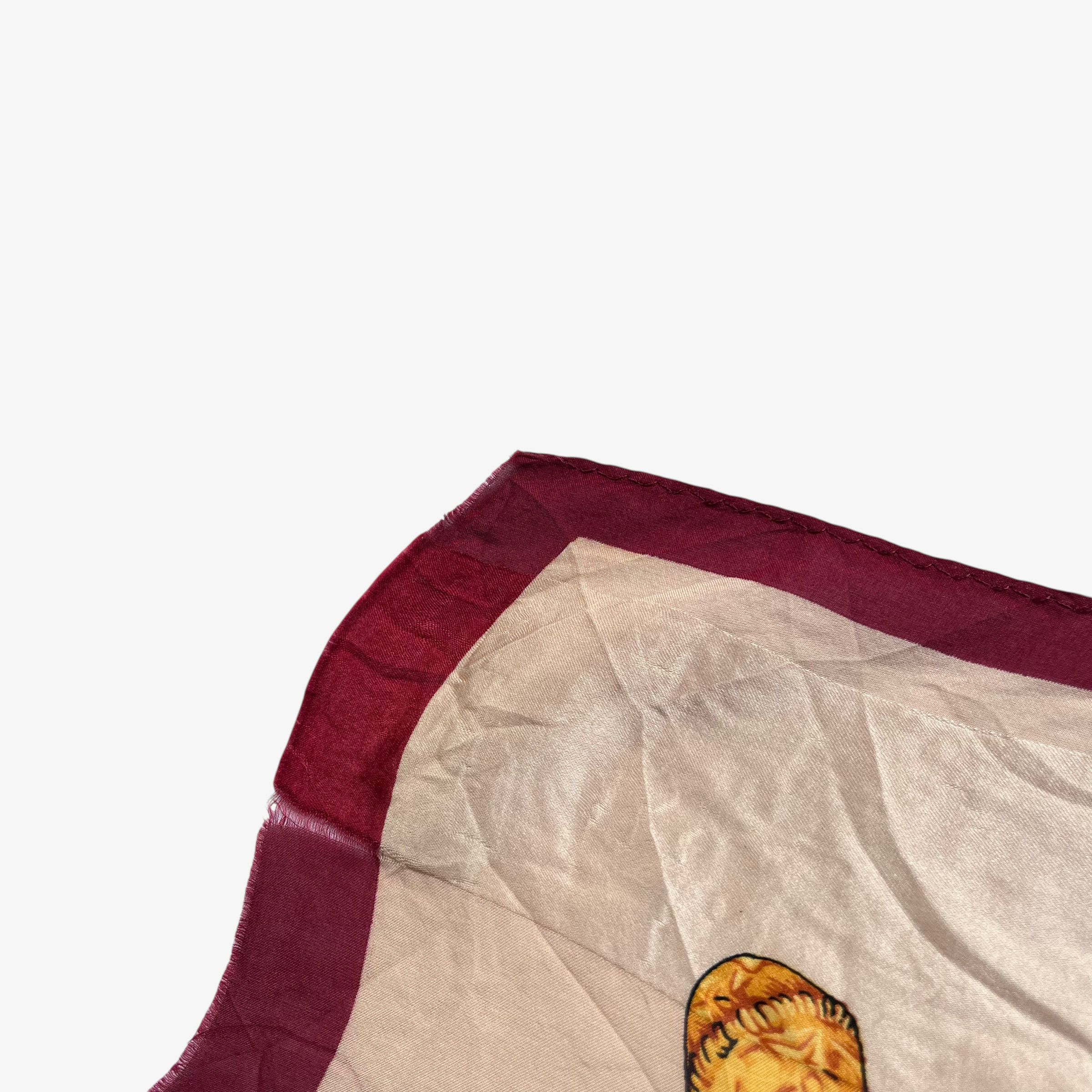 Paolo Gucci Vintage 80s Paolo Gucci Jewel & Equestrian Print Silk Scarf Size ONE SIZE - 6 Thumbnail