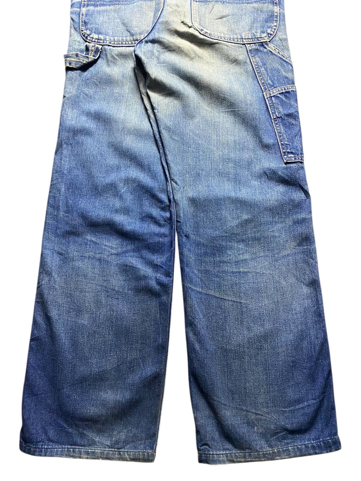 Big John Vintage Big John World Workers Carpenter Denim Jeans Size US 30 / EU 46 - 6 Thumbnail