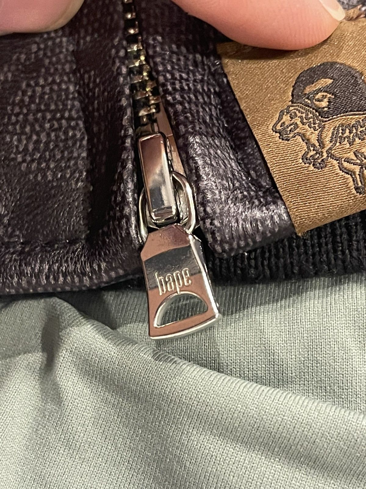 Bape × Coach Black Bape X Coach Shark Leather Jacket Size US L / EU 52-54 / 3 - 14 Thumbnail