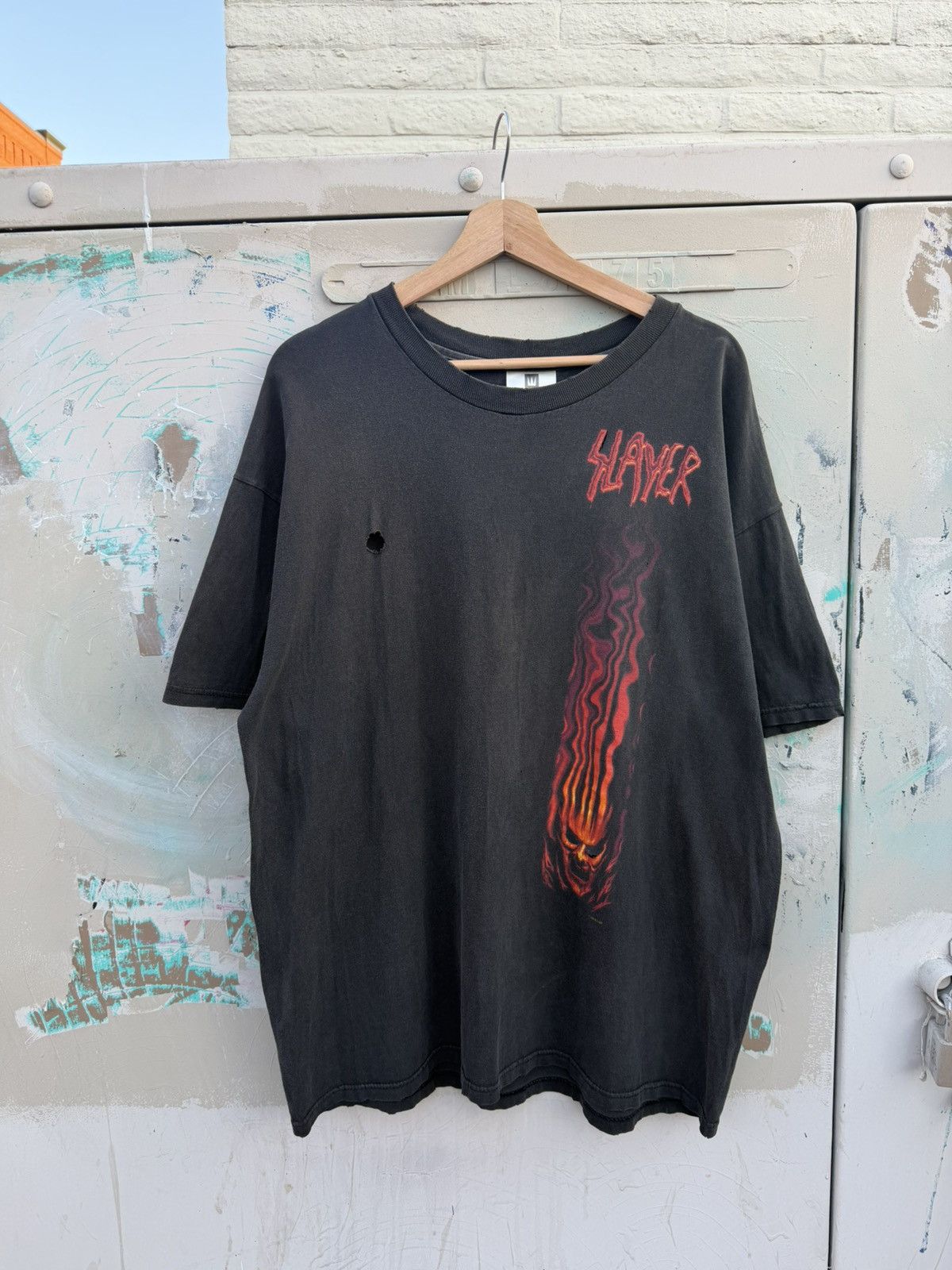 Vintage 1999 Slayer Diablous Tour Tee Size US XL / EU 56 / 4 - 1 Thumbnail
