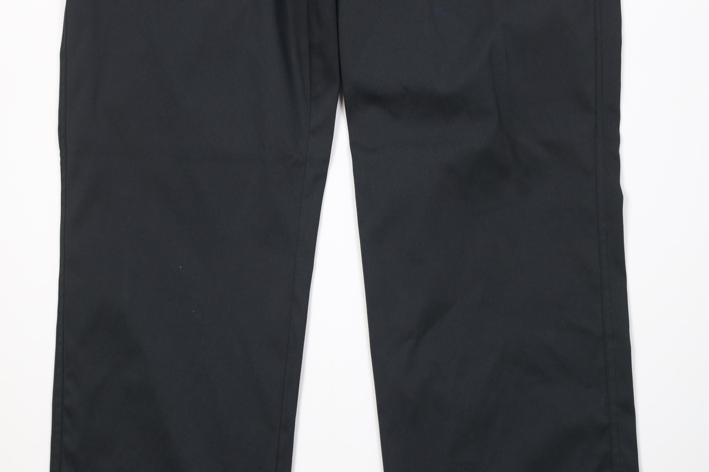 Nike Vintage Y2K Nike Golf Tech Knit Wide Leg Chino Pants Black Size US 36 / EU 52 - 3 Thumbnail