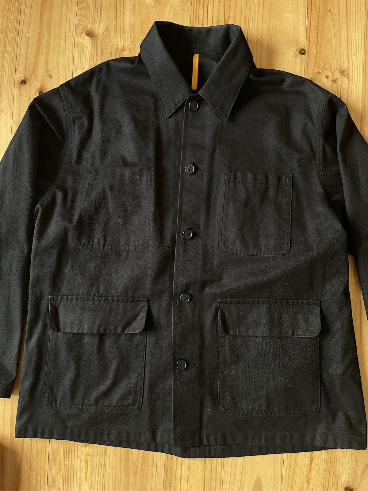 MAN-TLE Man-tle R0J2 Jebok Jacket Black Work cotton twill m Size US M / EU 48-50 / 2 - 2 Thumbnail