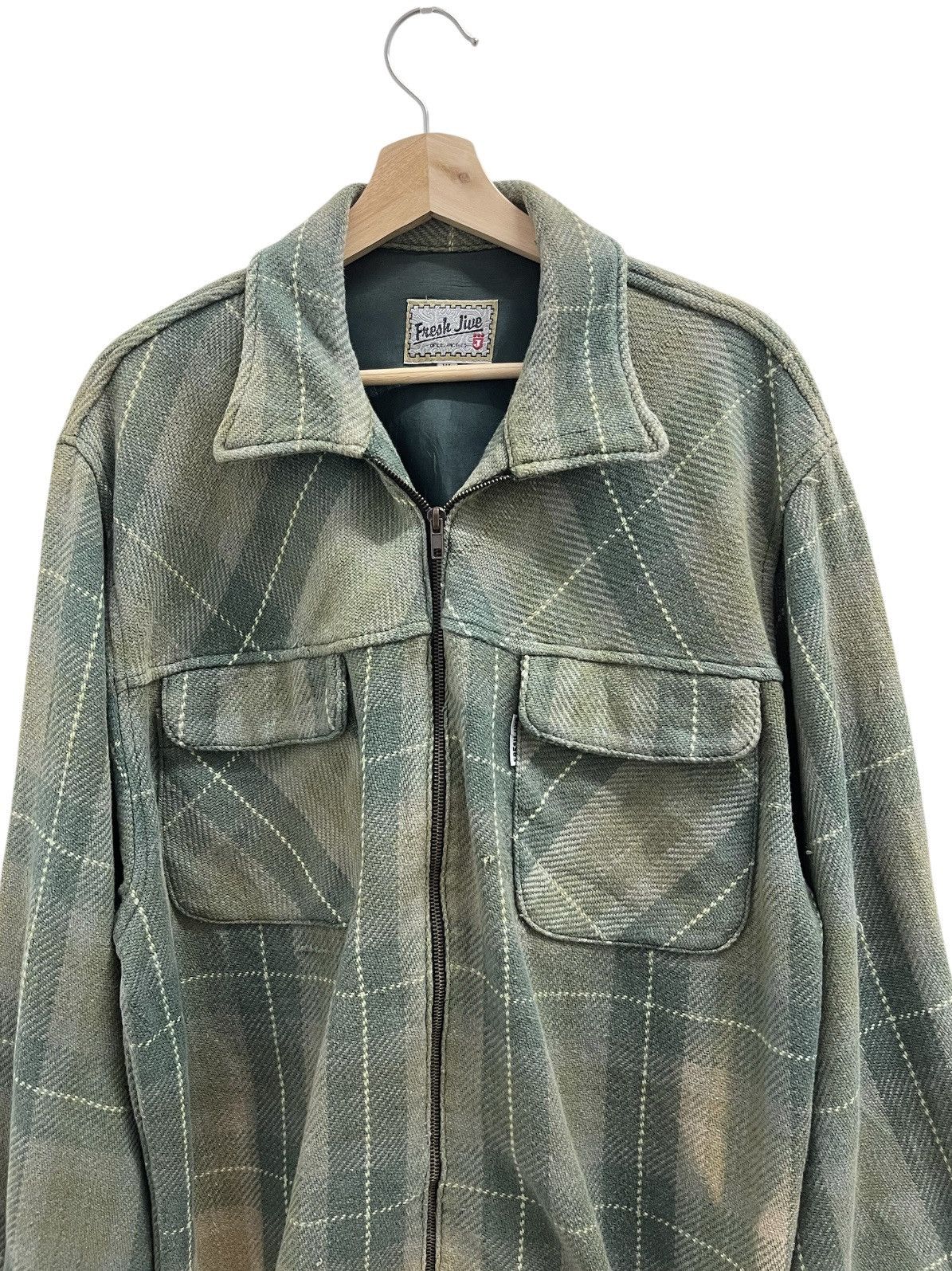 Freshjive Freshjive Sun Faded Plaids Jacket Size US L / EU 52-54 / 3 - 3 Thumbnail