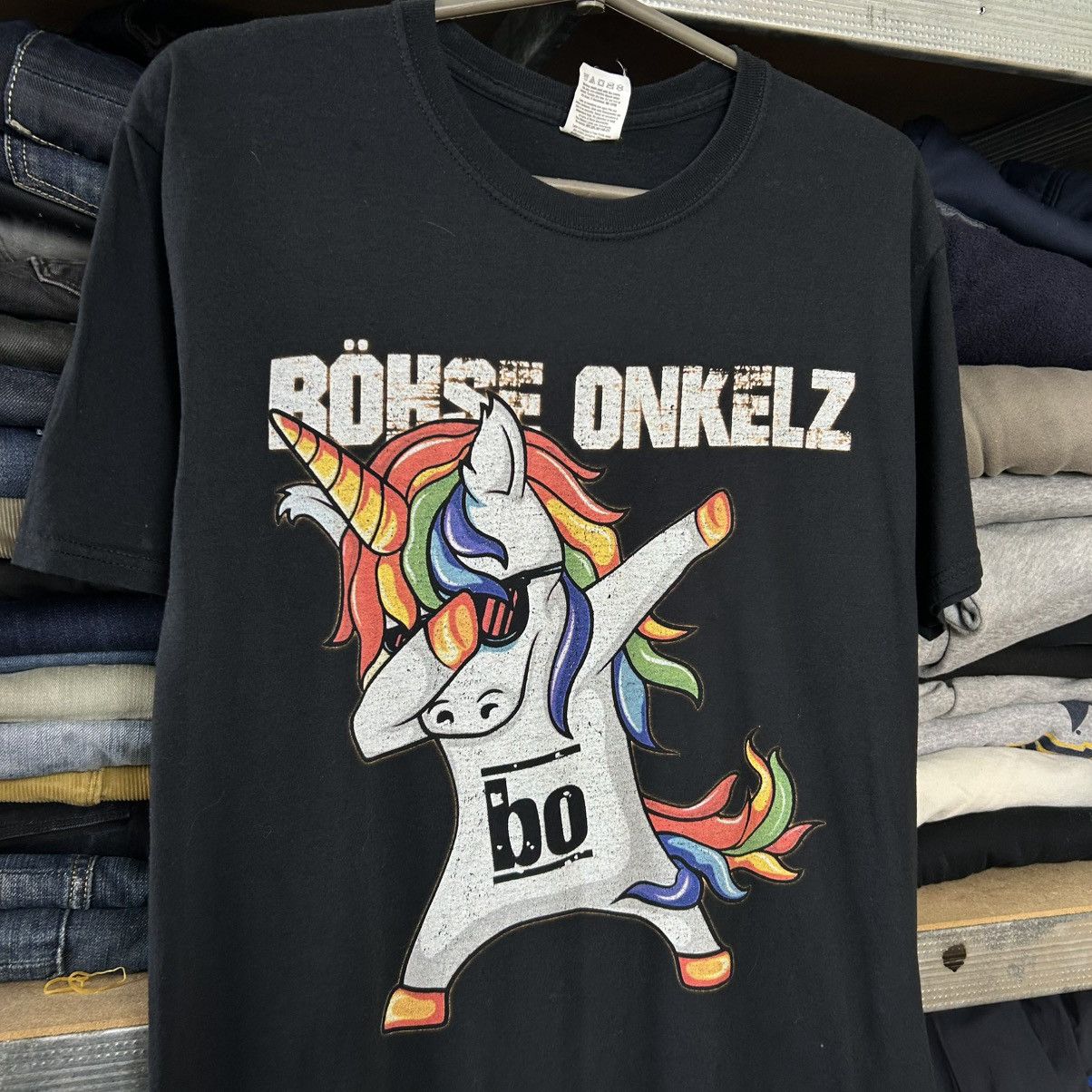 Band Tees Vintage Bohze Onkelz Big Logo Rock Band tee size M Size US M / EU 48-50 / 2 - 2 Thumbnail