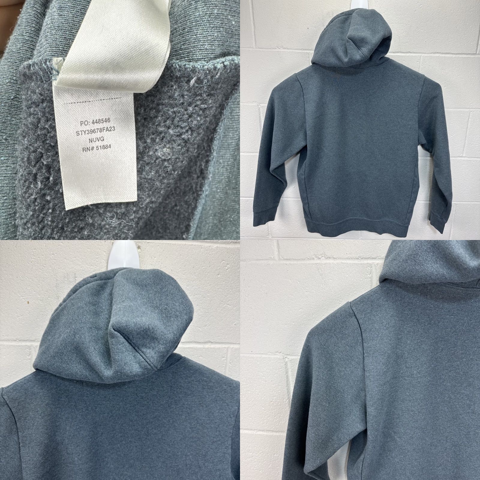 Patagonia Patagonia '73 Skyline Uprisal Hoodie Mens Medium Gray Logo Fleece Hooded Pullover Crew Neck Pocket Regular Seasonal Outdoor Nature Size M / US 6-8 / IT 42-44 - 9 Thumbnail