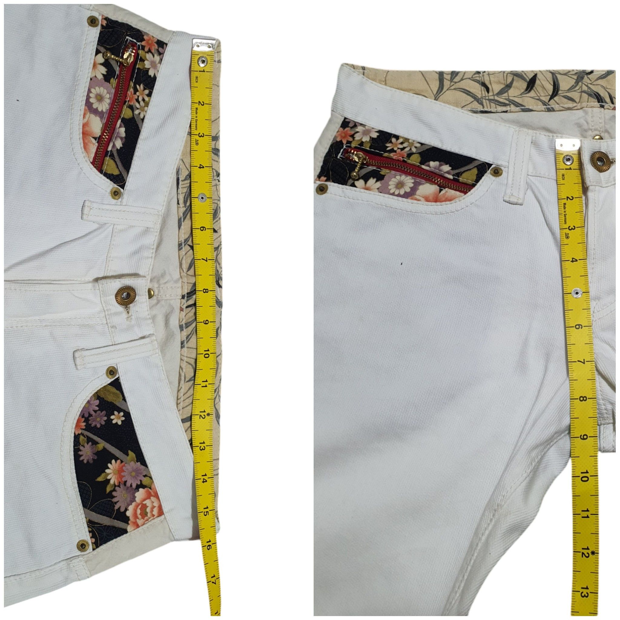 Eternal × Japanese Brand ETERNAL SUKAJAN 31/40.5 WHITE JEANS Size US 31 - 9 Thumbnail