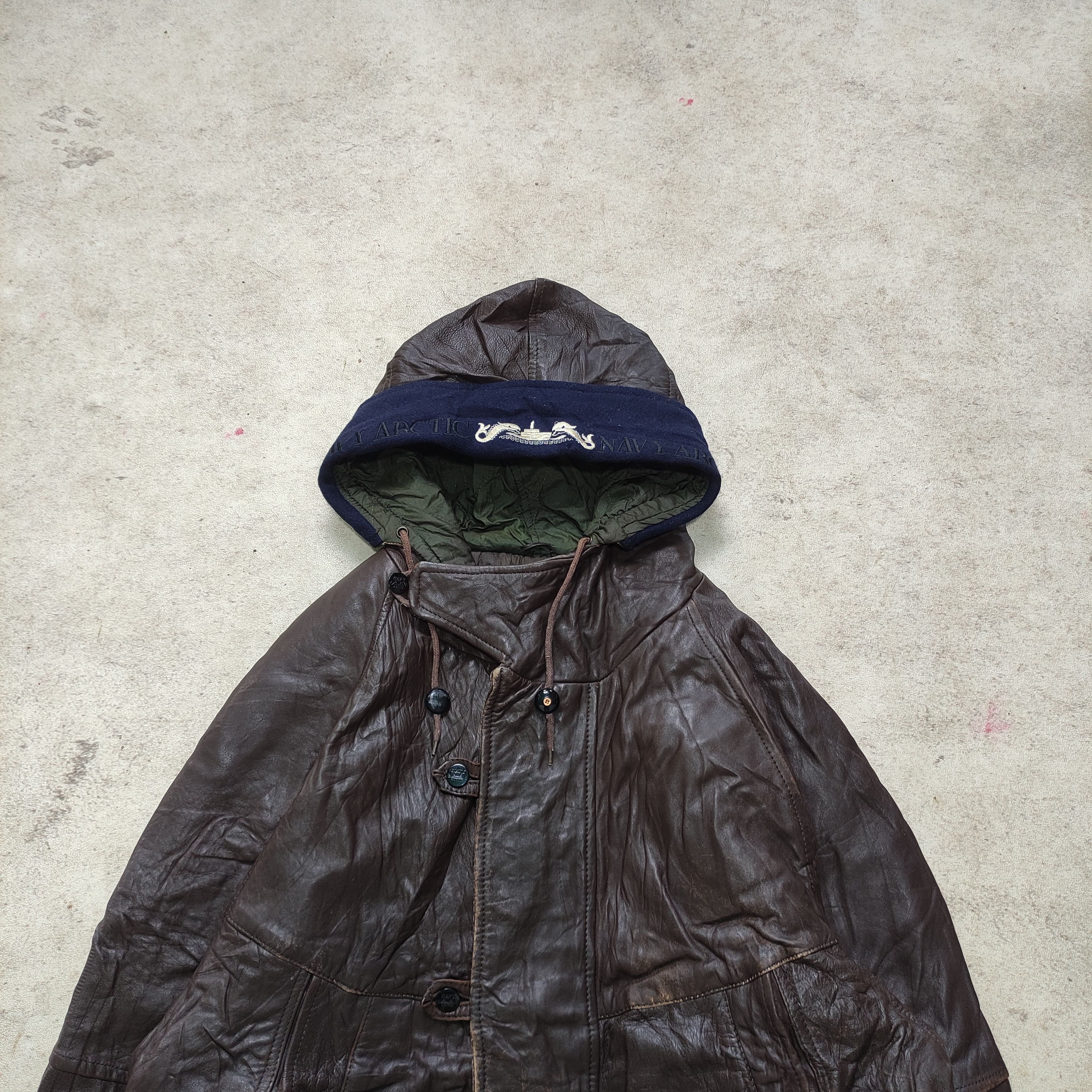 Boneville SOLD OUT!! Boneville Navy Arctic 80s Massimo Osti Jacket Size US L / EU 52-54 / 3 - 10 Thumbnail