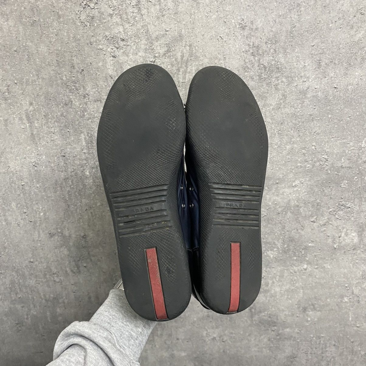 Prada Archive Y2K Vintage Prada shoes trainers slip on sneakers Size US 6 / EU 39 - 9 Thumbnail