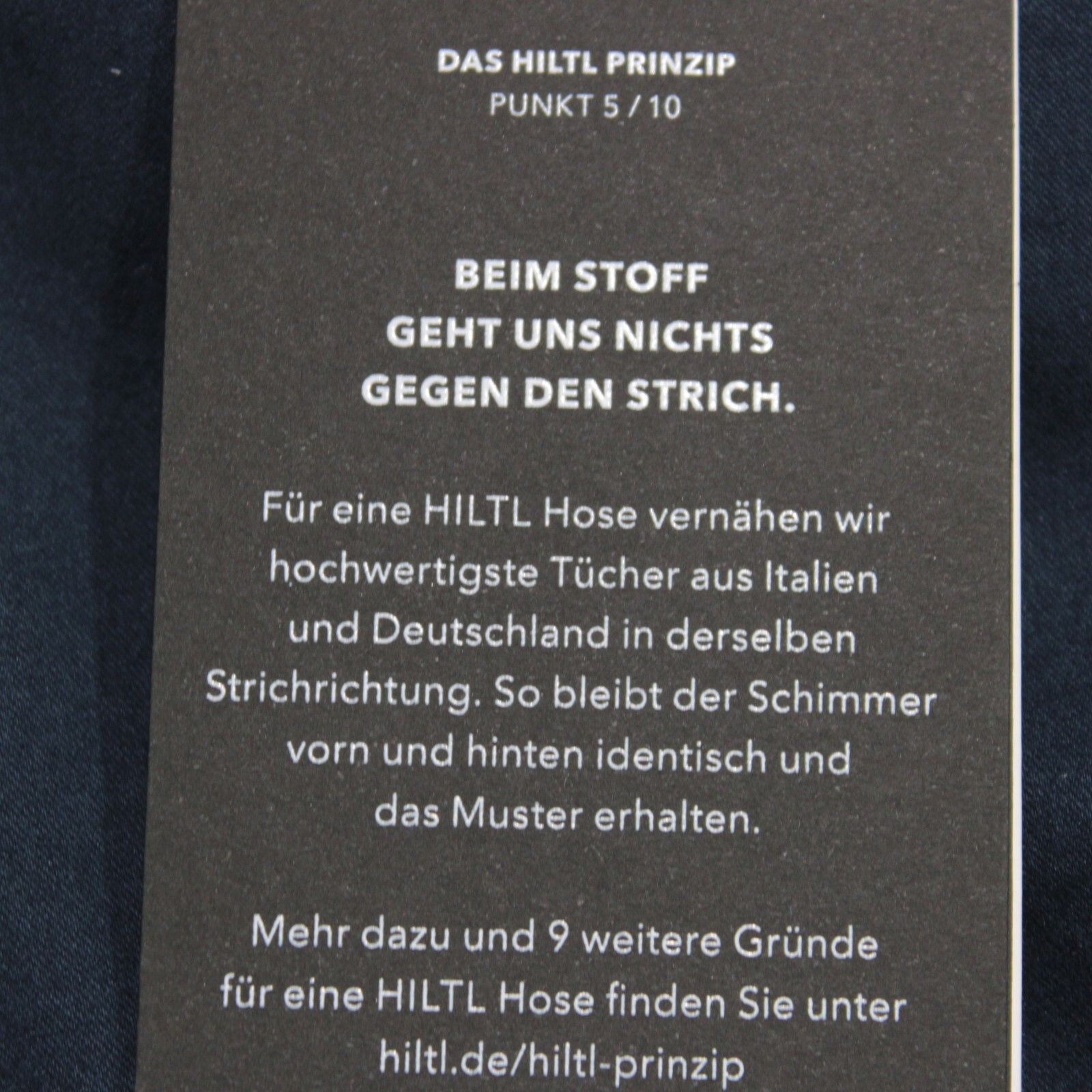 Hiltl Hiltl New with tags Chino Size 34 US In Blue Size US 34 / EU 50 - 6 Thumbnail