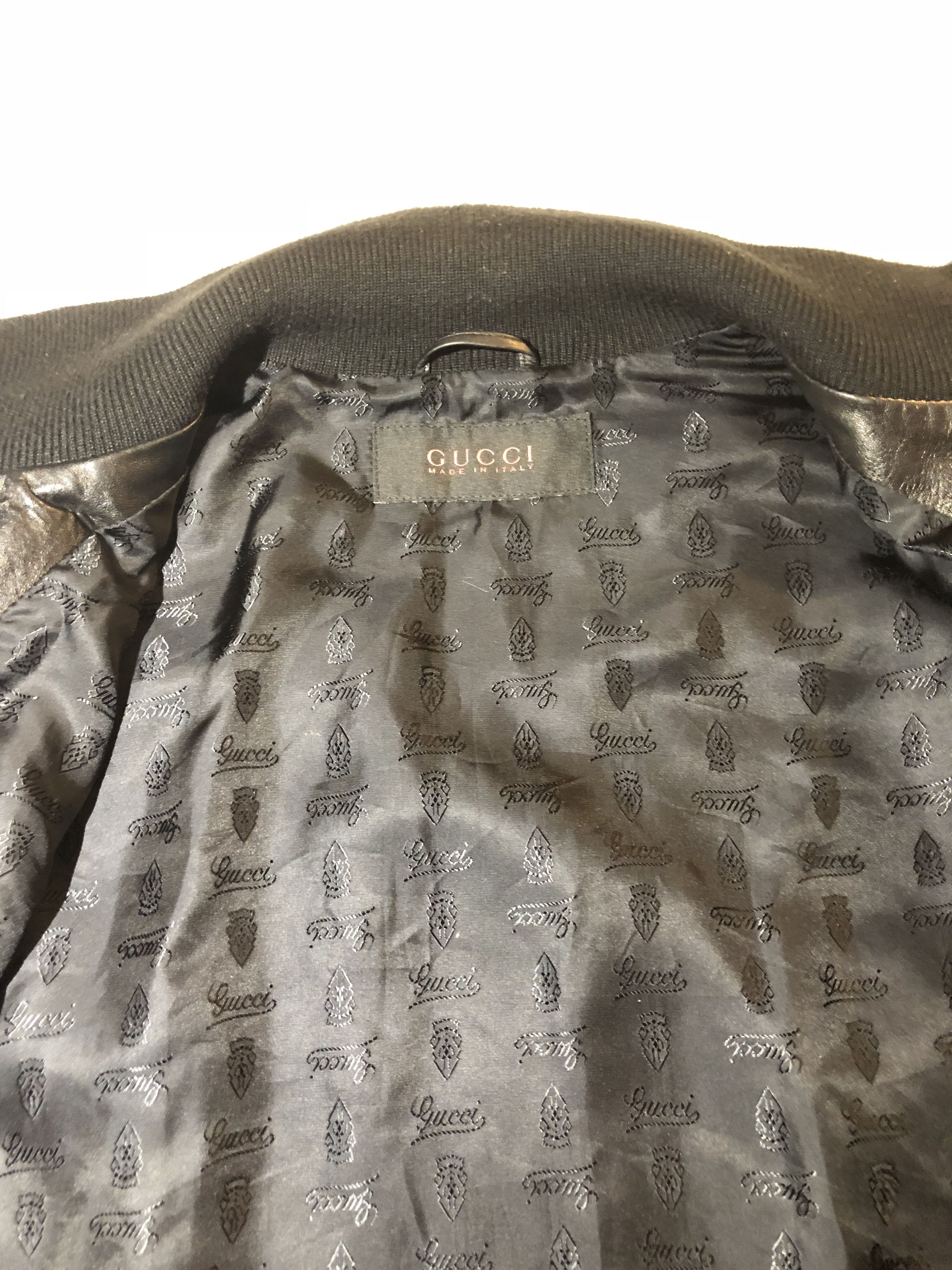 Gucci Leather Bomber Size US M / EU 48-50 / 2 - 4 Thumbnail