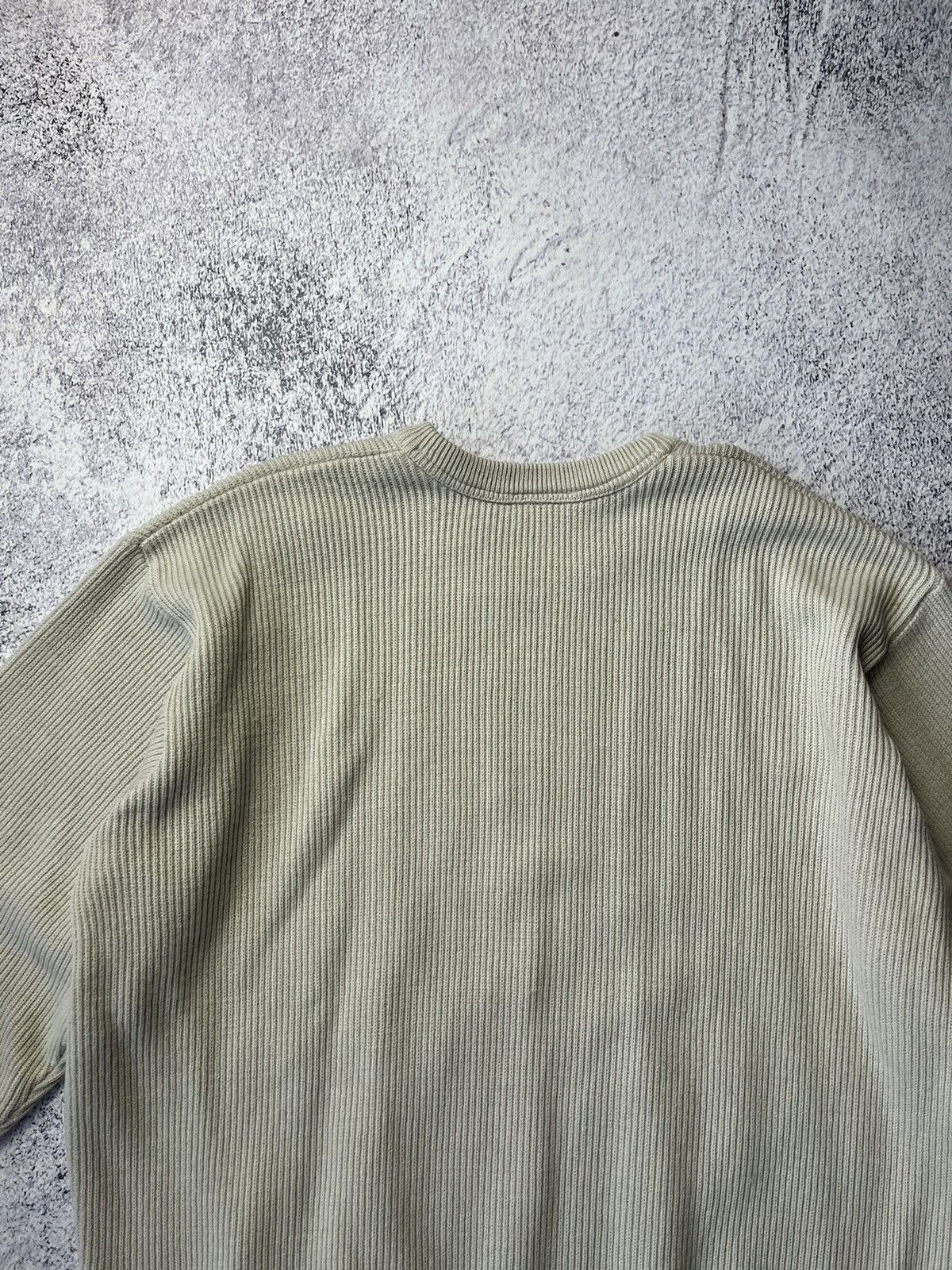Lacoste Rare Vintage Lacoste Distressed Wool Knitted Sweater Y2K Size US M / EU 48-50 / 2 - 22 Thumbnail