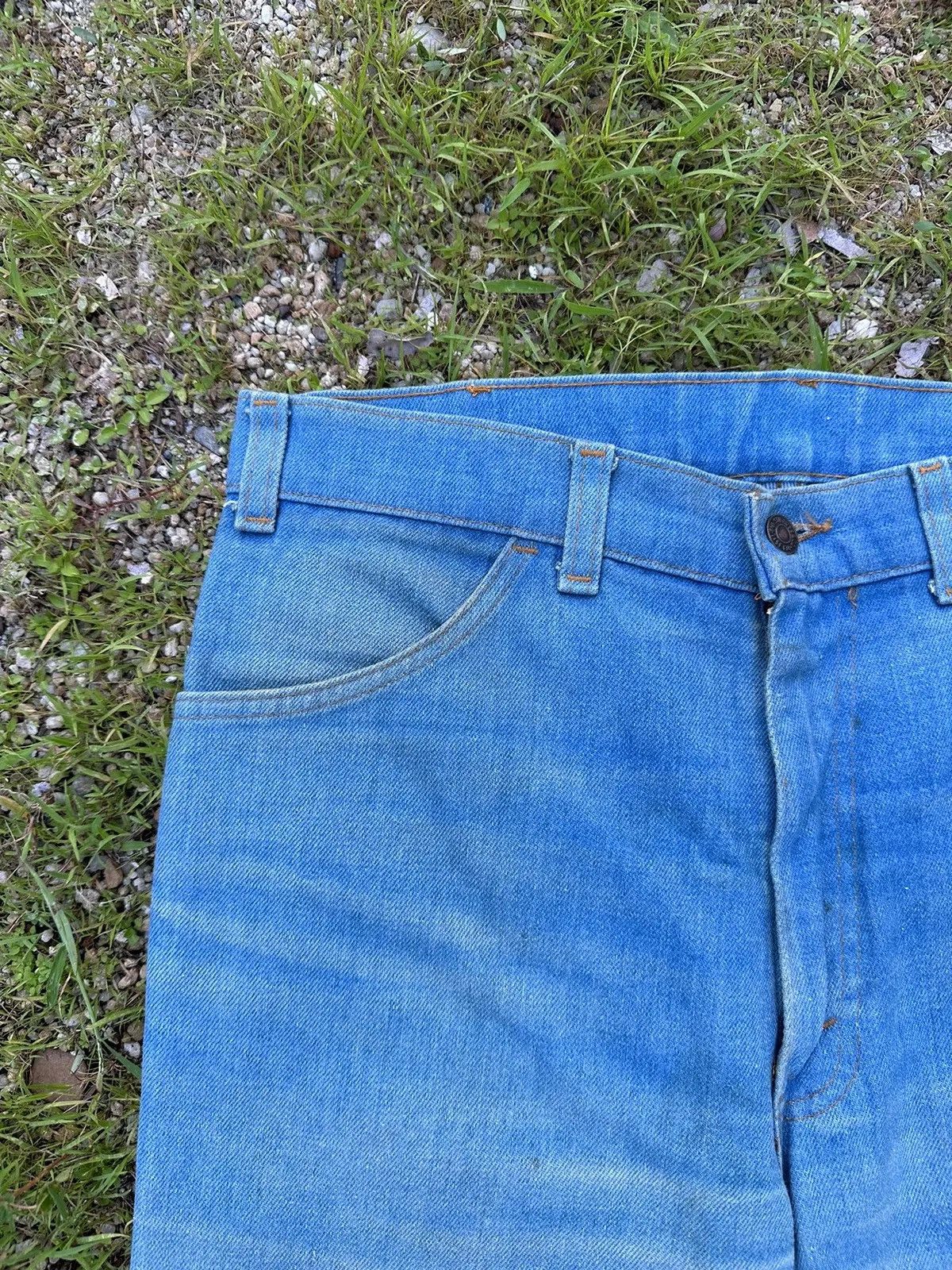 80’s VINTAGE LEVI’S JEANS WIDE LEGS ORANGE TAB DENIM TALON42
