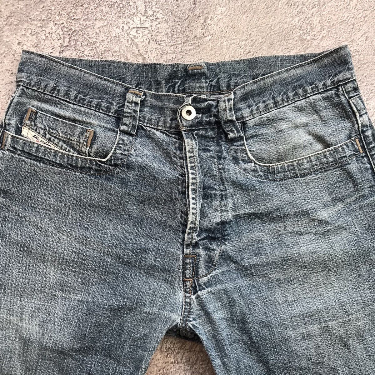 Vintage Vintage Diesel Distressed Denim Shorts Y2K Streetwear 30 Size US 30 / EU 46 - 4 Thumbnail