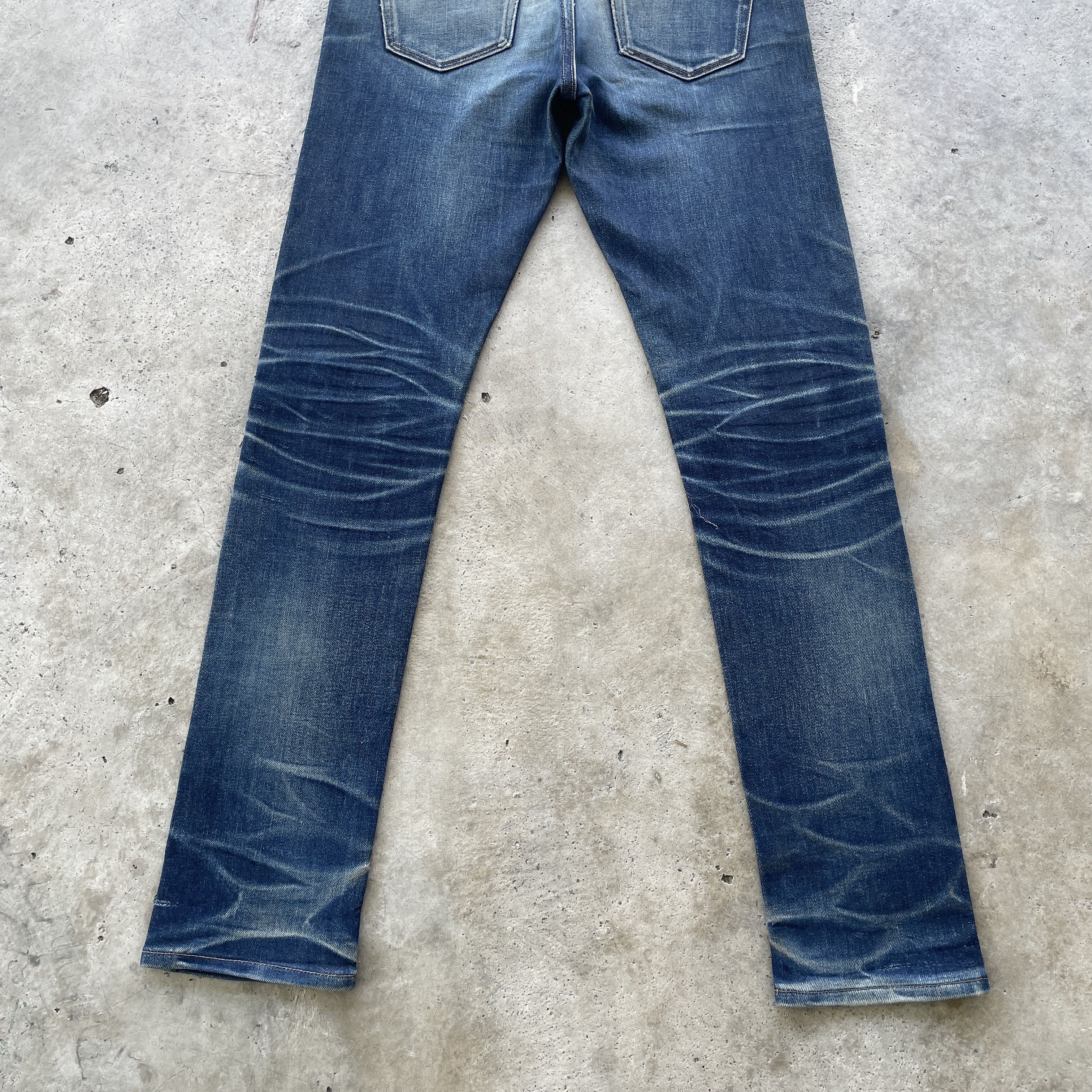 Japanese Brand × Jean VINTAGE JAPANESE DISTRESSED FADED REDLINE RIPPED PANTS JEANS Size US 32 / EU 48 - 10 Thumbnail