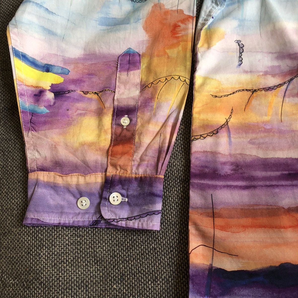 Tsumori Chisato TSUMORI CHISATO by niko and… art painted shirts Size US L / EU 52-54 / 3 - 7 Thumbnail