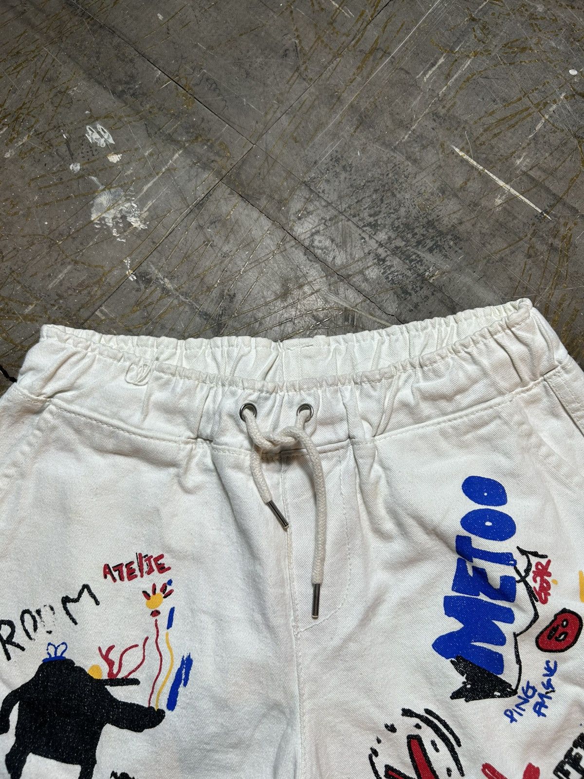 Dsquared2 × Jean-Michel Basquiat Dsquared2 X Jean Micheal Basquiat Short Pants Size US 30 / EU 46 - 4 Thumbnail