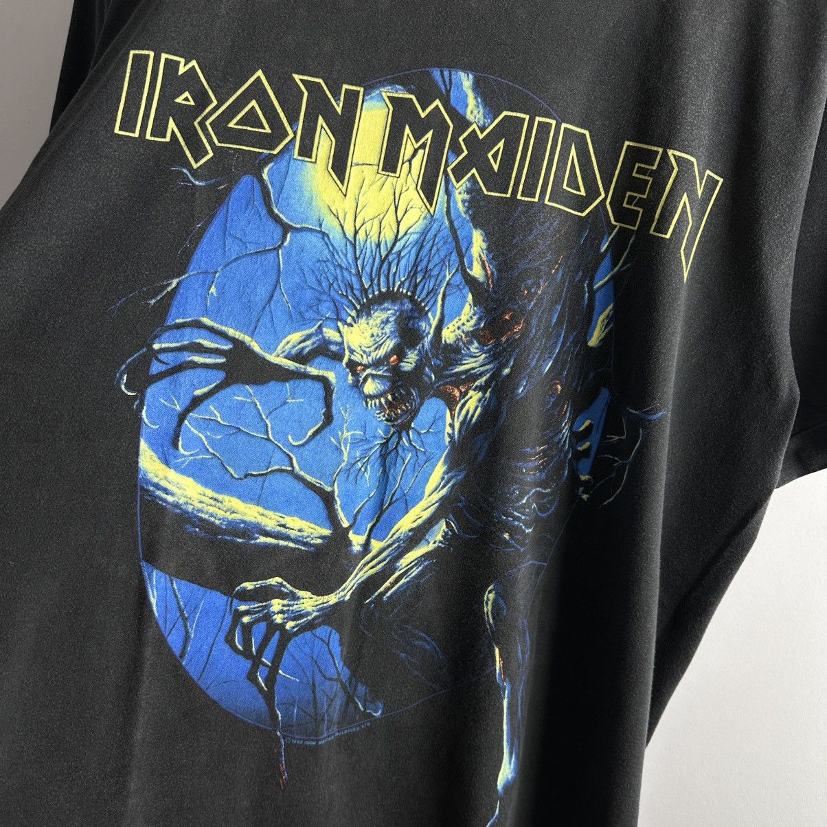 Iron Maiden Iron Maiden 1992 True Vintage Fear of The Dark Size US L / EU 52-54 / 3 - 2 Thumbnail