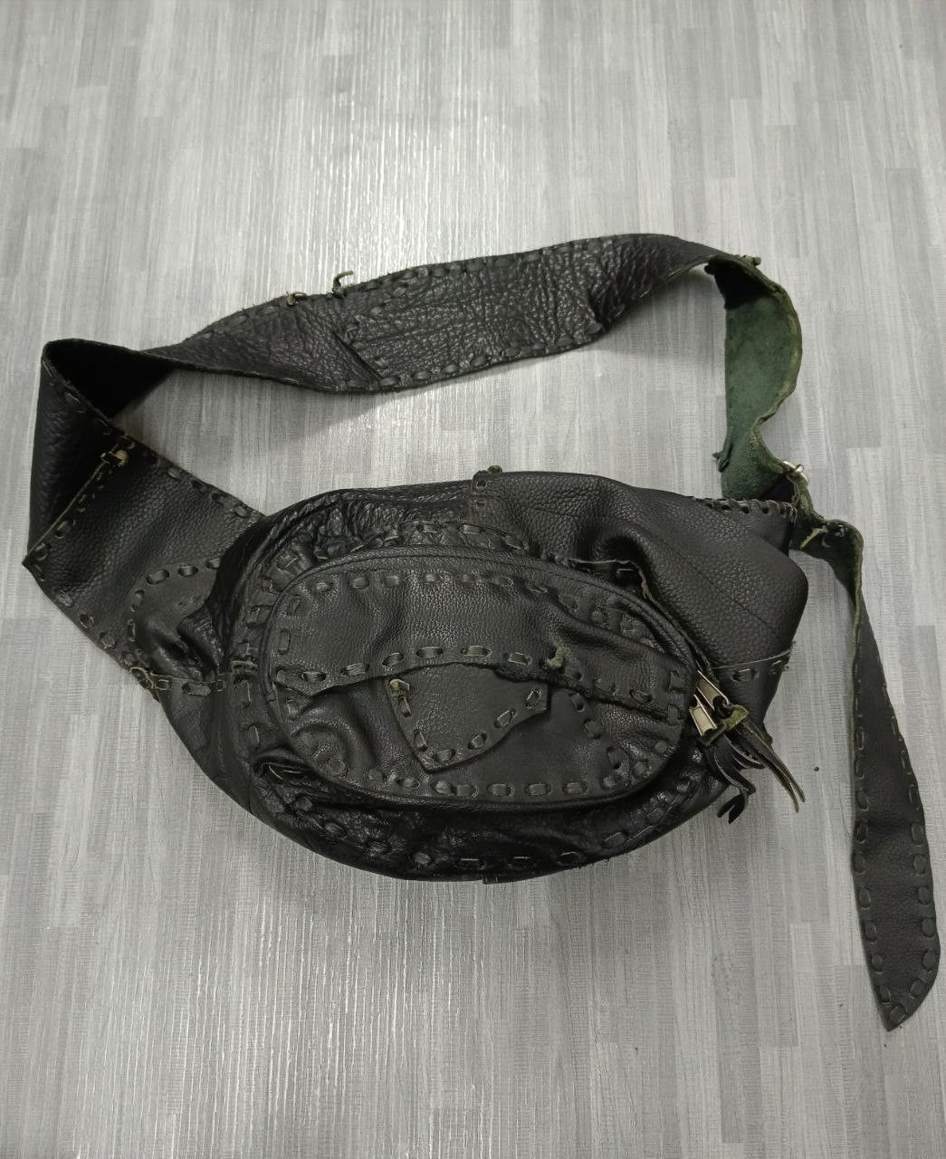 Leather OG🔥LEATHER PACTHWORK CROSSBODY Size ONE SIZE - 2 Thumbnail