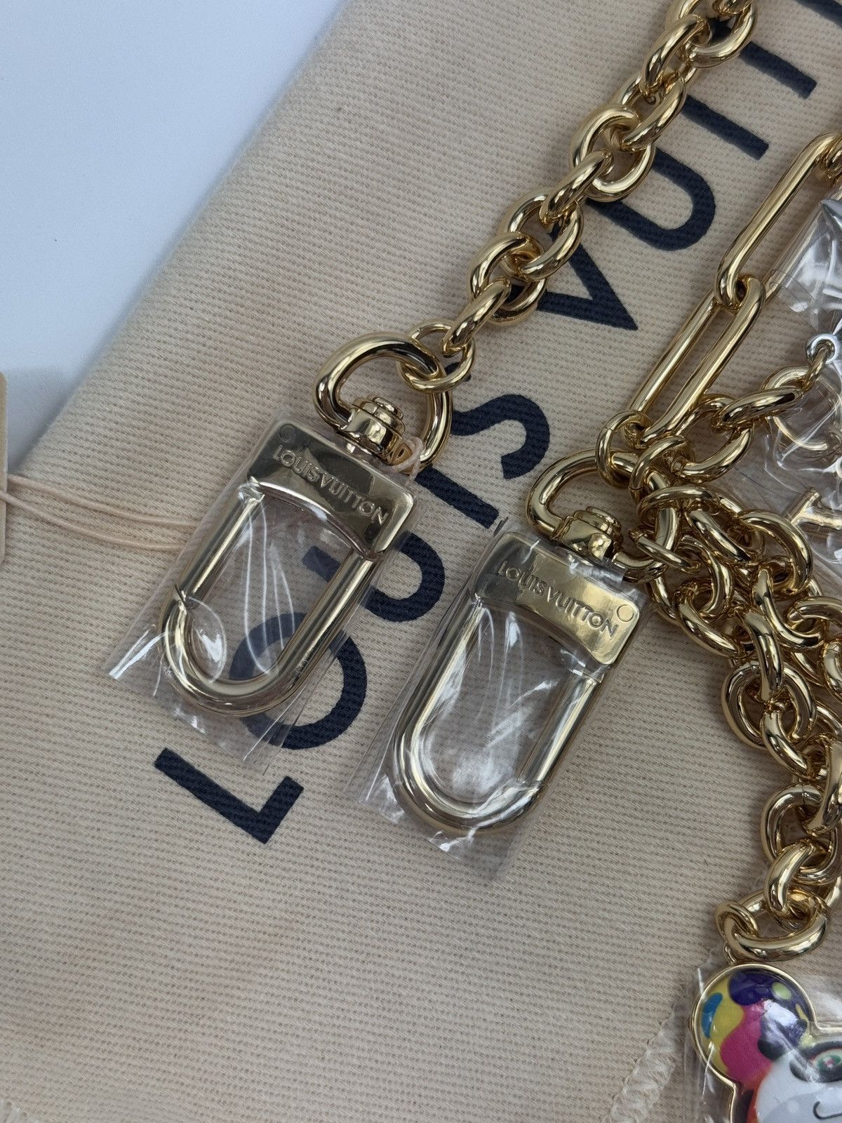 Louis Vuitton × Takashi Murakami SUPERFLAT BAG CHARM WALLET CHAIN Size ONE SIZE - 3 Thumbnail