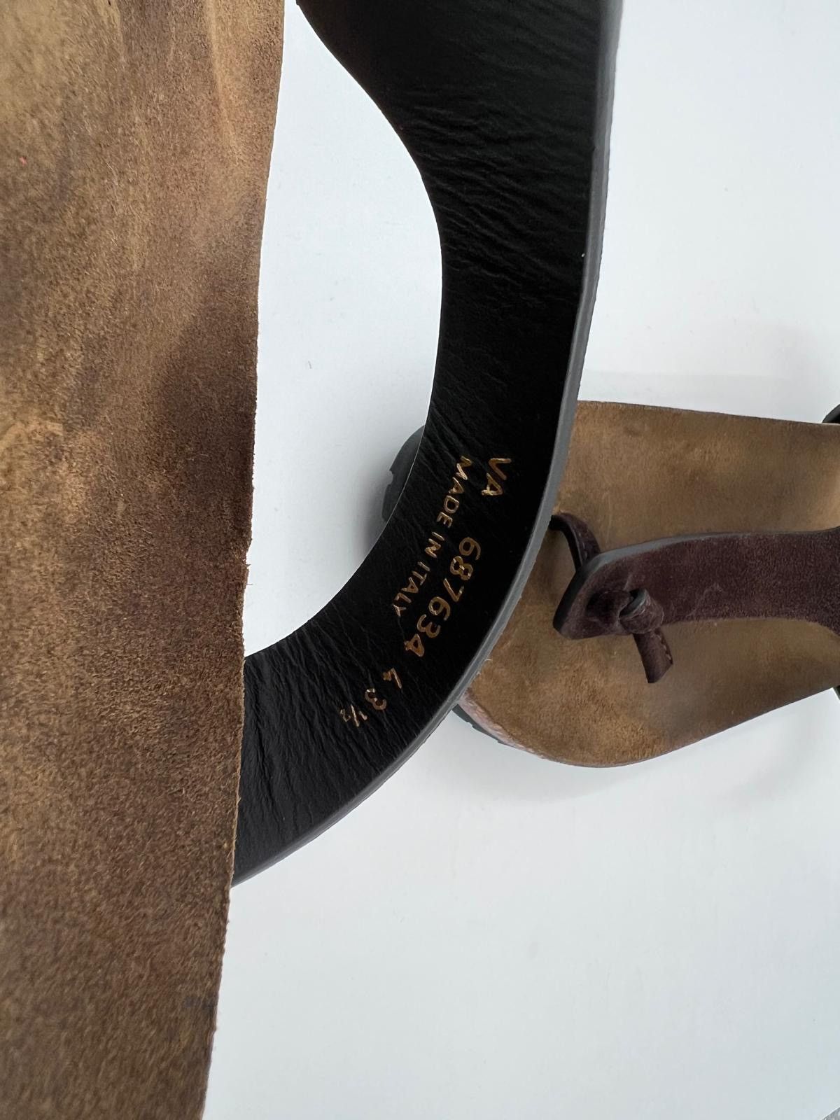 Saint Laurent Paris New Saint Laurent Fabrice men sandals IT43.5/US 10.5/UK 9.5 Size US 10.5 / EU 43-44 - 8 Thumbnail