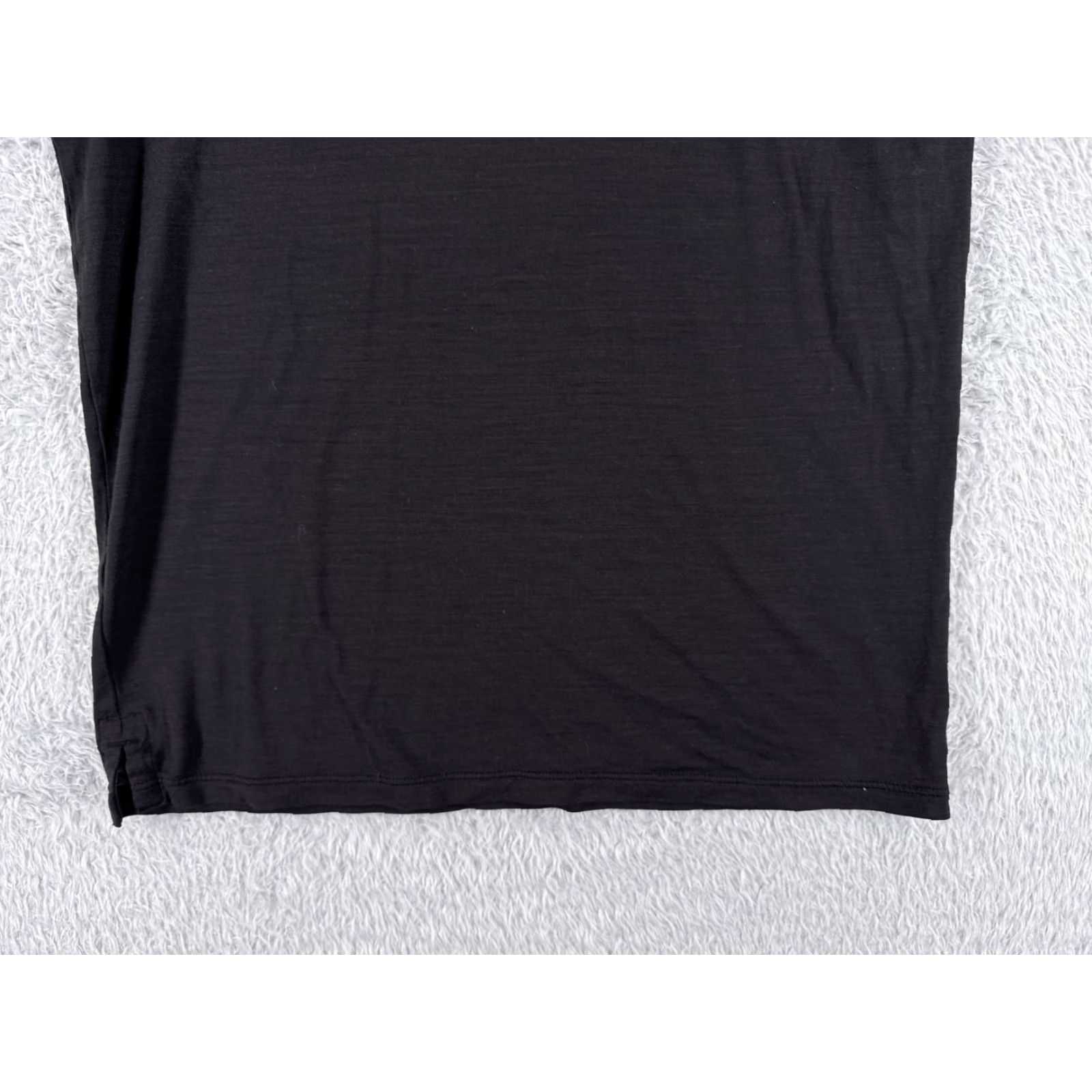 Patagonia VINTAGE Patagoni a Shirt Men Extra Small Black Short Sleeve Crew Neck 100% Polyester Size US XS / EU 42 / 0 - 5 Thumbnail