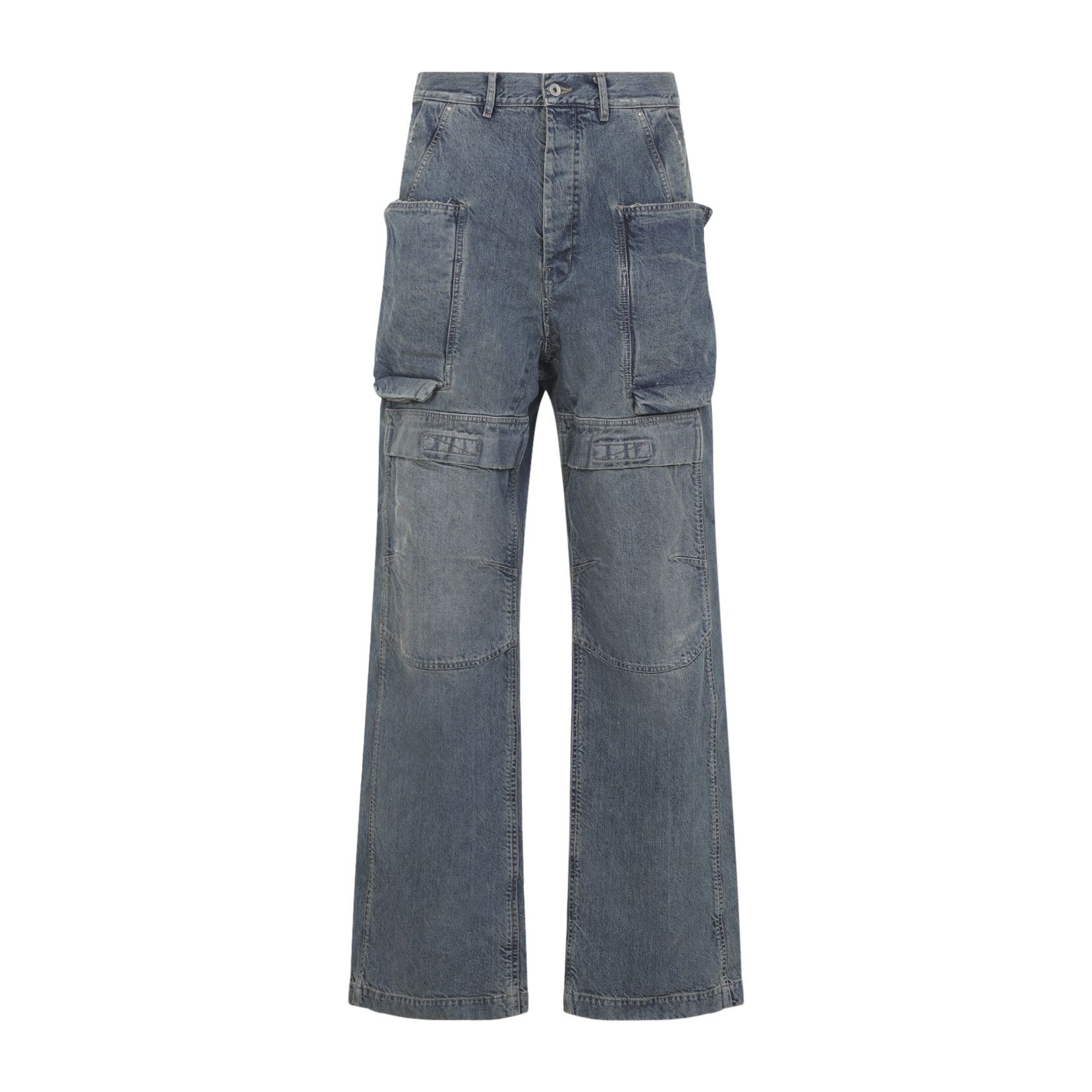 Rick Owens Drkshdw Rick Owens DRKSHDW Stefan Cargo Pants Size US 32 / EU 48 - 1 Thumbnail