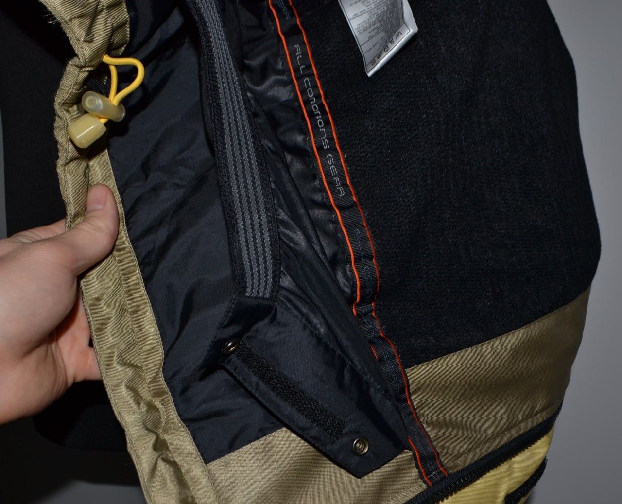Vintage Rare VTG 1998 NIKE ACG STORM FIT Skiing JACKET Gold Size M Size US M / EU 48-50 / 2 - 17 Thumbnail
