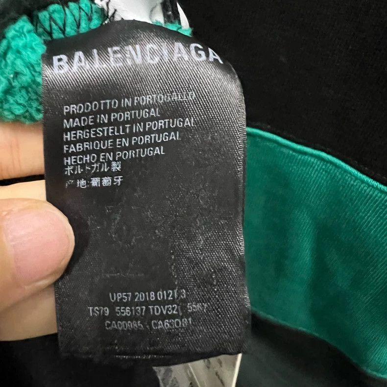 Balenciaga Balenciaga Color-block striped hoodie Size US XS / EU 42 / 0 - 5 Thumbnail