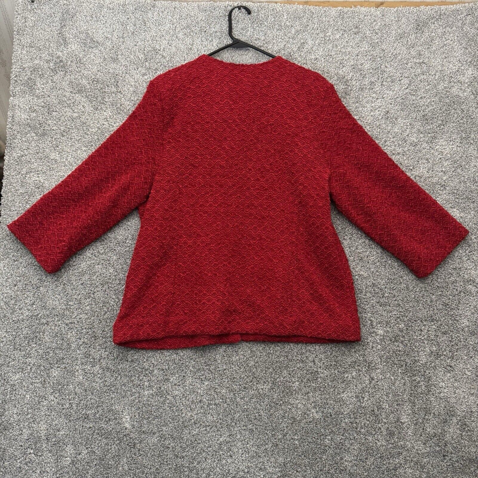 Other Vintage 90s Y2K Women 18 Blazer Party Valentines Day Sparkly Size XXL / US 16-18 / IT 52-54 - 2 Thumbnail