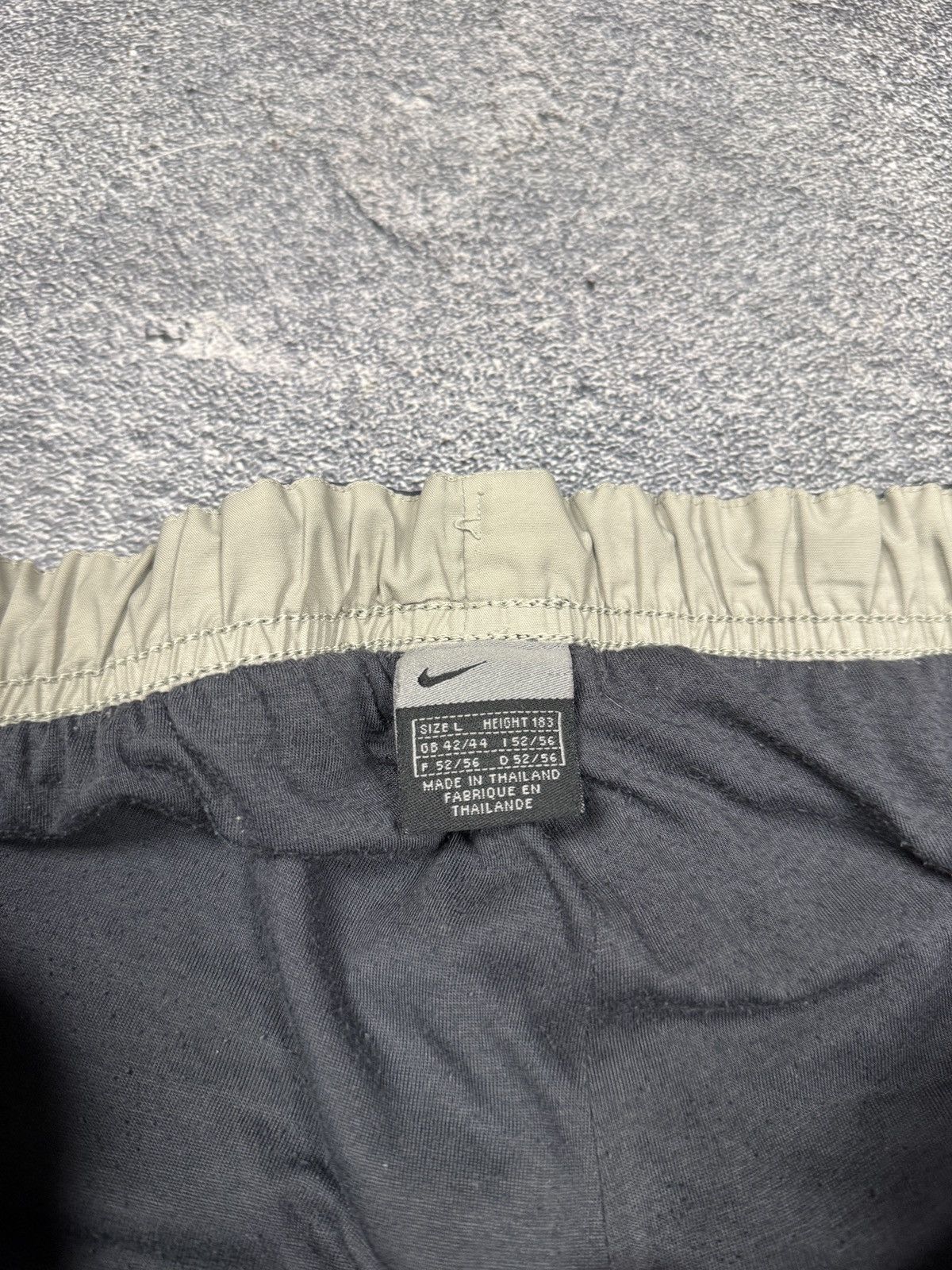 Nike × Vintage 00s Nike Vintage Pants Streetwear Logo Swoosh Rare Size US 36 / EU 52 - 4 Thumbnail