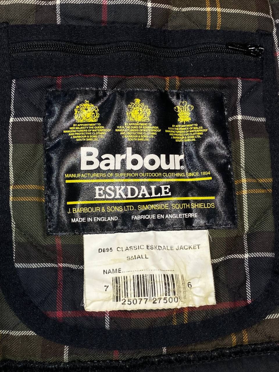 Barbour Barbour Classic Eskdale Quilted Men Jacket Made in England Size US S / EU 44-46 / 1 - 13 Thumbnail