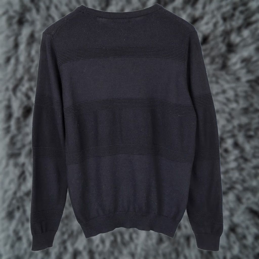 Gant GANT Jumper Men M Wool Blend Stretchy Crew Neck Pullover Dark Blue Size US M / EU 48-50 / 2 - 1 Thumbnail
