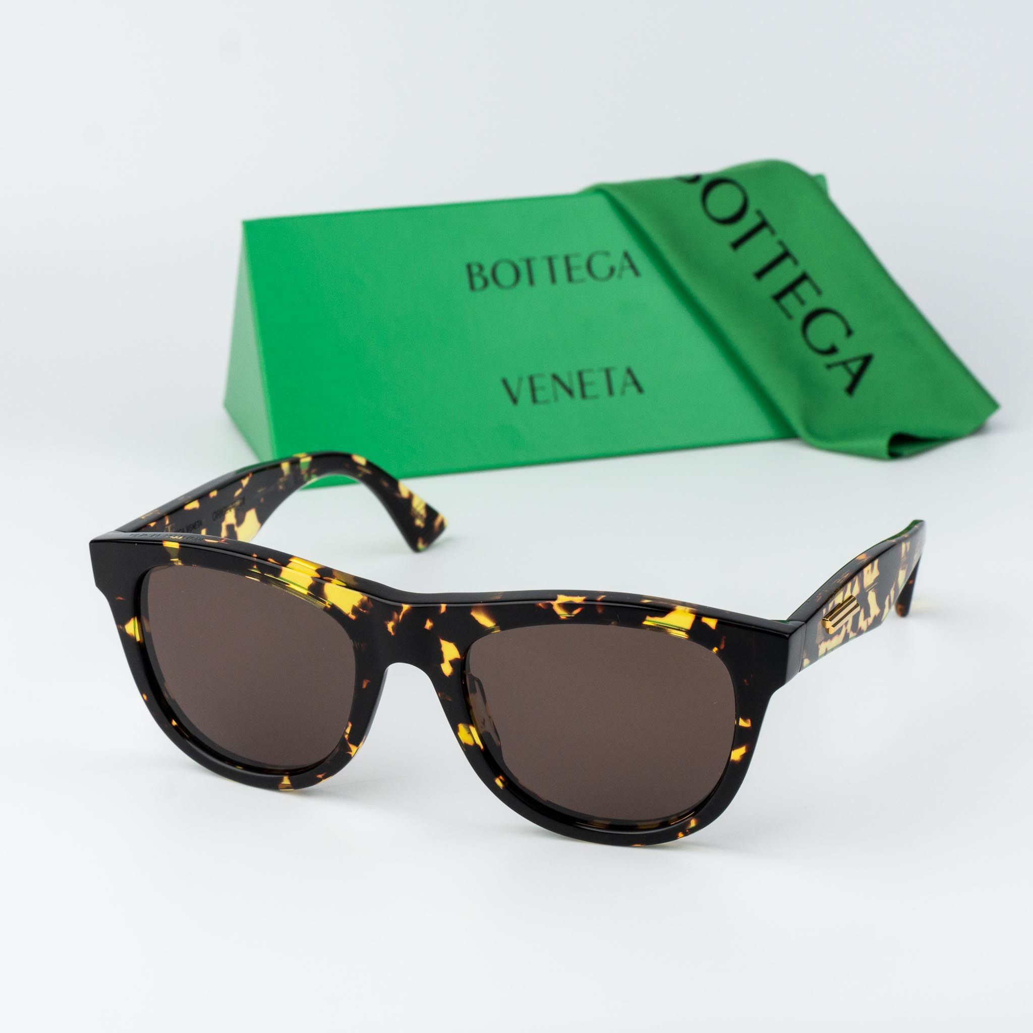 Bottega Veneta Bottega Veneta Men Sunglasses Square BV1001S 002 BRAND NEW Size ONE SIZE - 1 Thumbnail