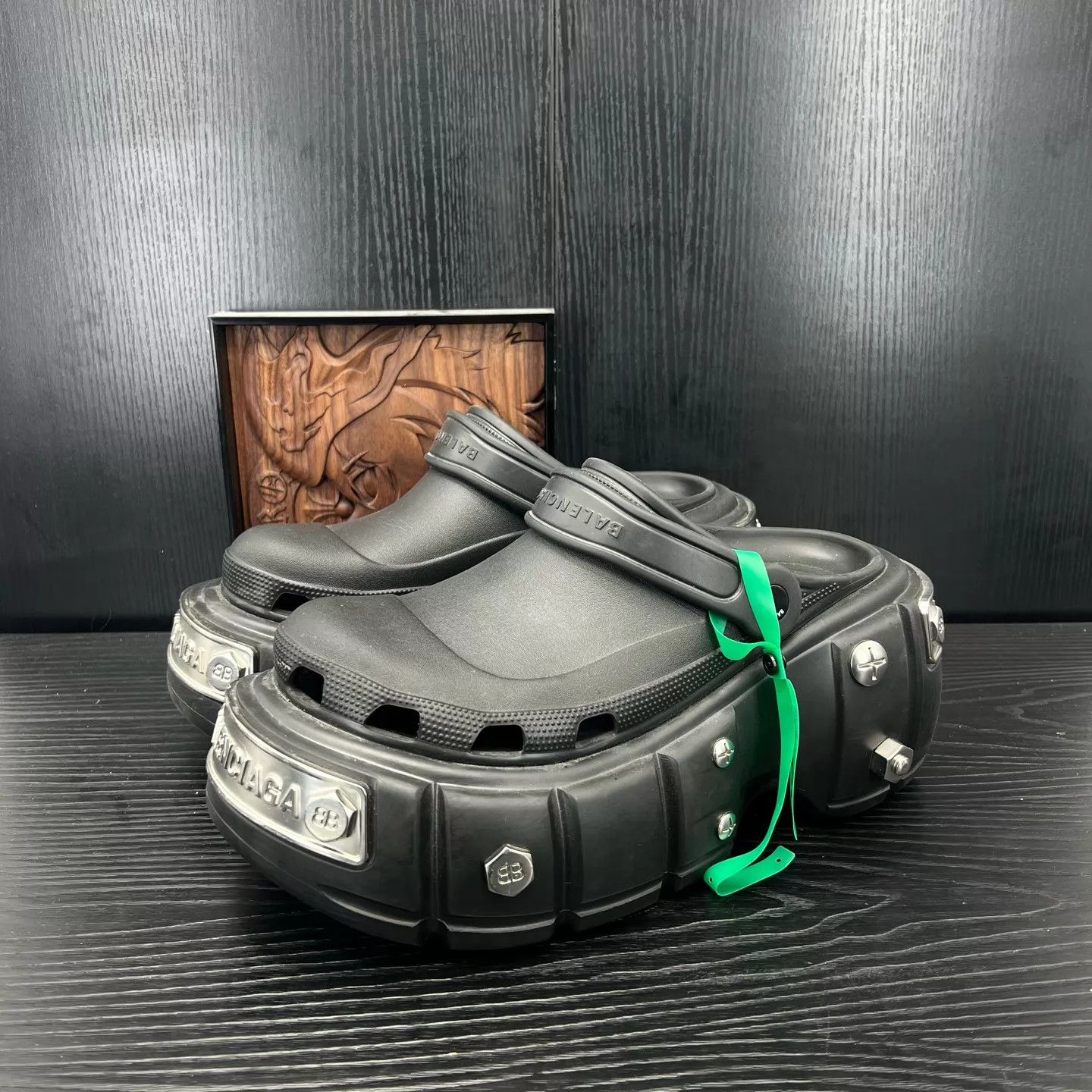 Balenciaga × Crocs Balenciaga Hard Crocs | Grailed