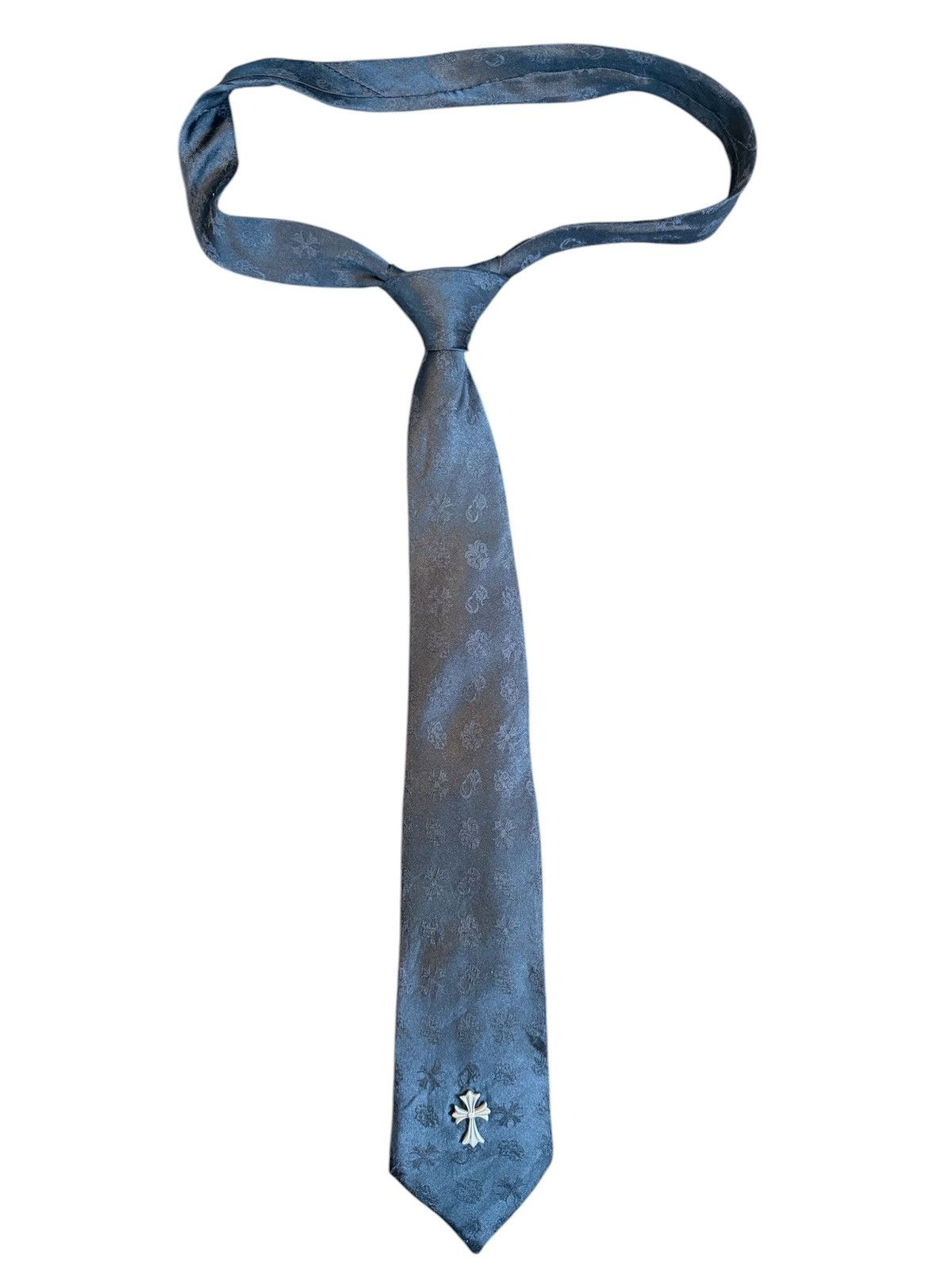 Chrome Hearts Chrome Hearts Monogram Necktie Size ONE SIZE - 9 Thumbnail