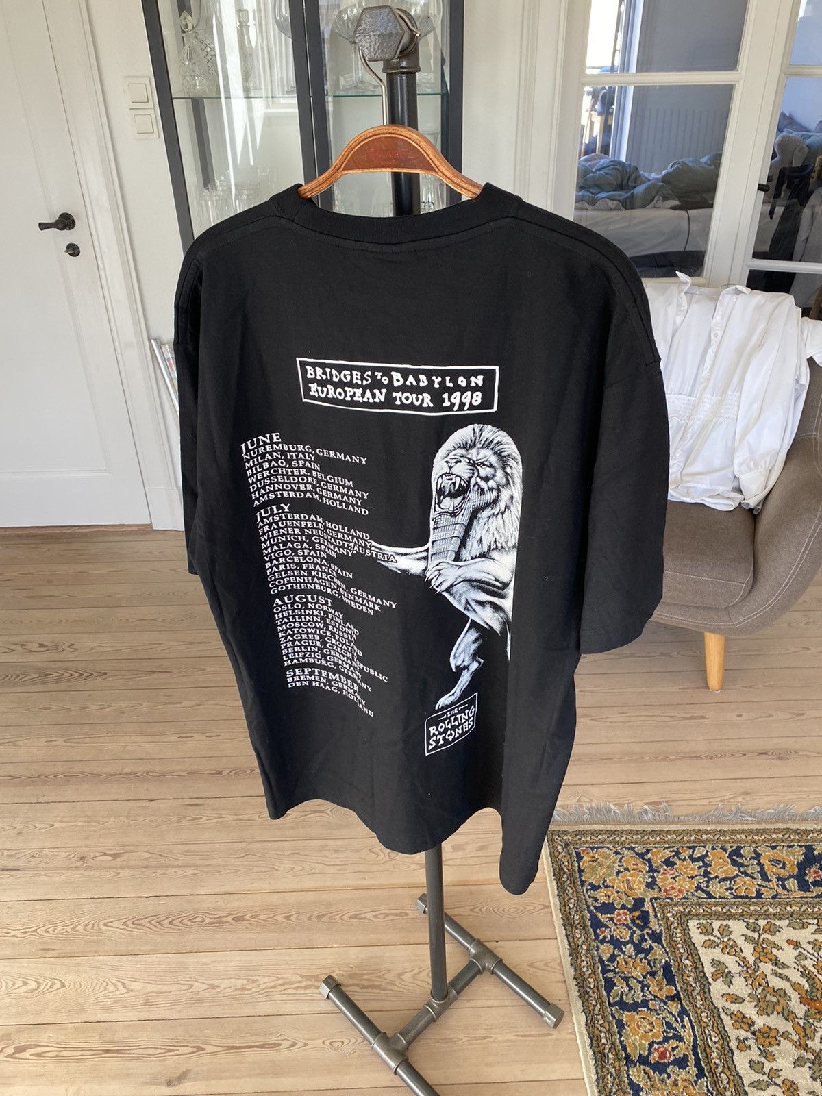 The Rolling Stones × Vintage Vintage The Rolling Stones Bridges to Babylon tour tee 1998 Size US L / EU 52-54 / 3 - 2 Thumbnail