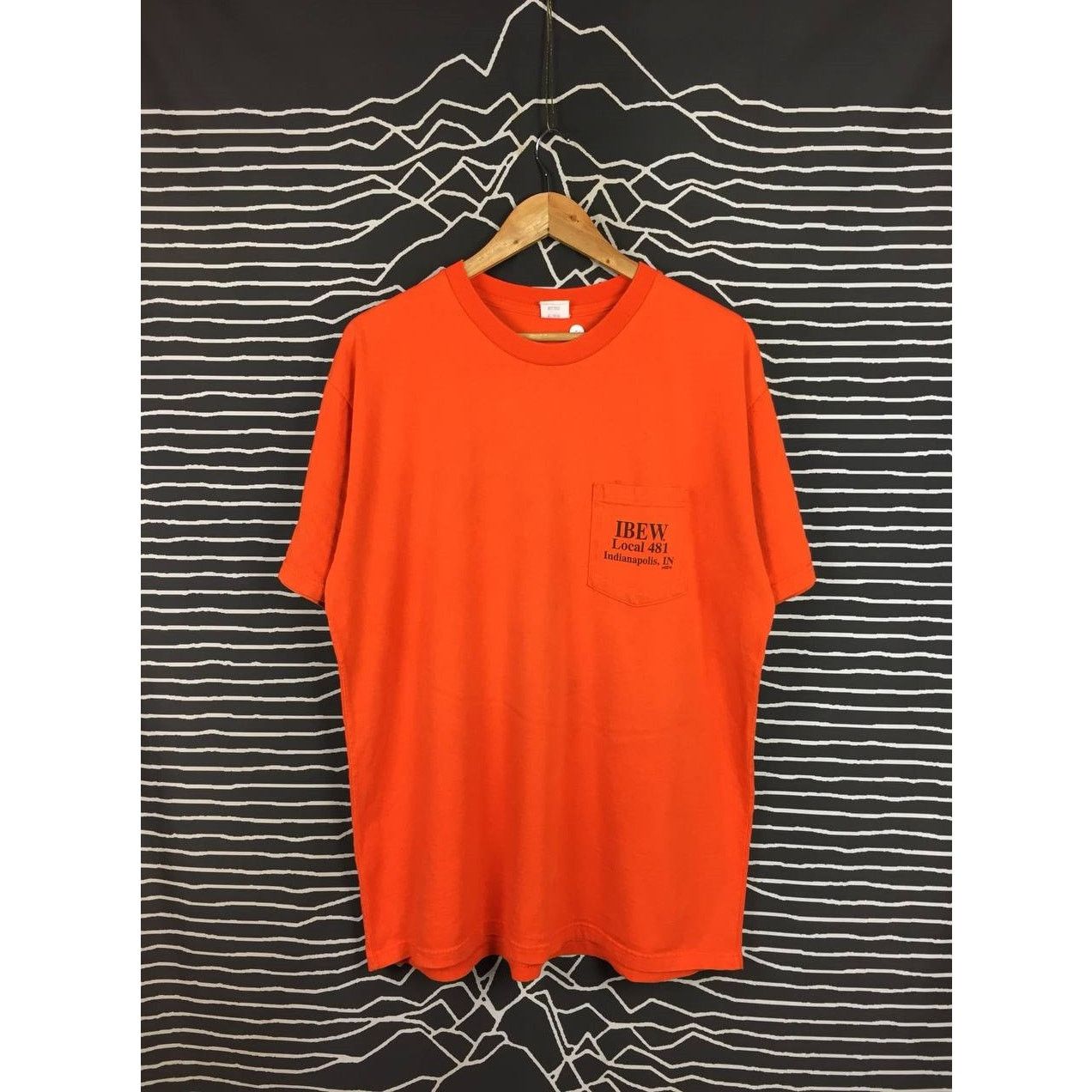Other IBEW Local 481 Indianapolis Labor Union Strong & Free Tee Size US XL / EU 56 / 4 - 6 Thumbnail