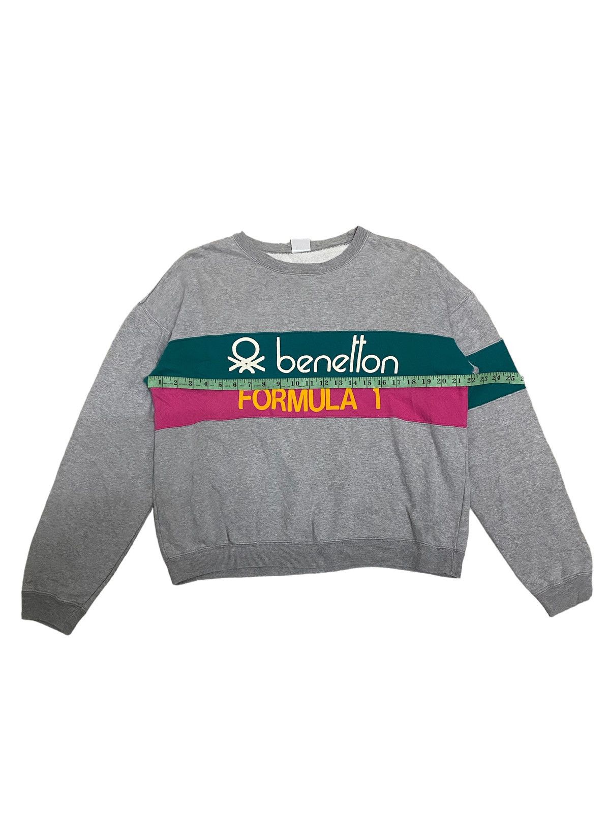 Benetton × Vintage Vintage Benetton Formula 1 biglogo Sweatshirt Size US S / EU 44-46 / 1 - 6 Thumbnail