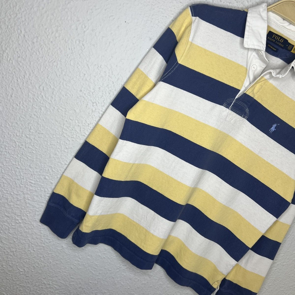 Polo Ralph Lauren Ralph Lauren Chief Keef Polo Rugby Striped Sweatshirt Size US M / EU 48-50 / 2 - 2 Thumbnail