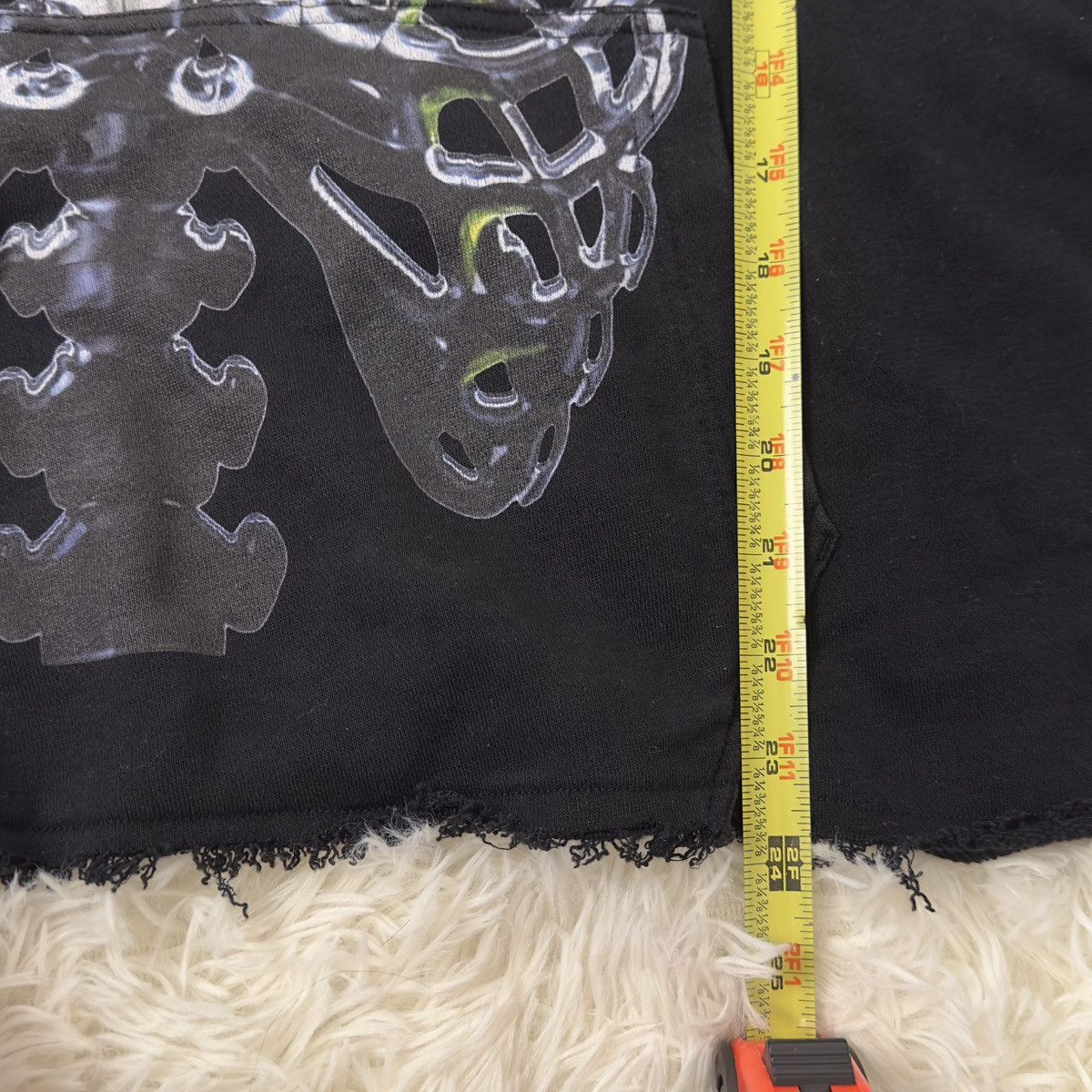 Other 3D chrome silver skeleton hoodie Size US M / EU 48-50 / 2 - 3 Thumbnail