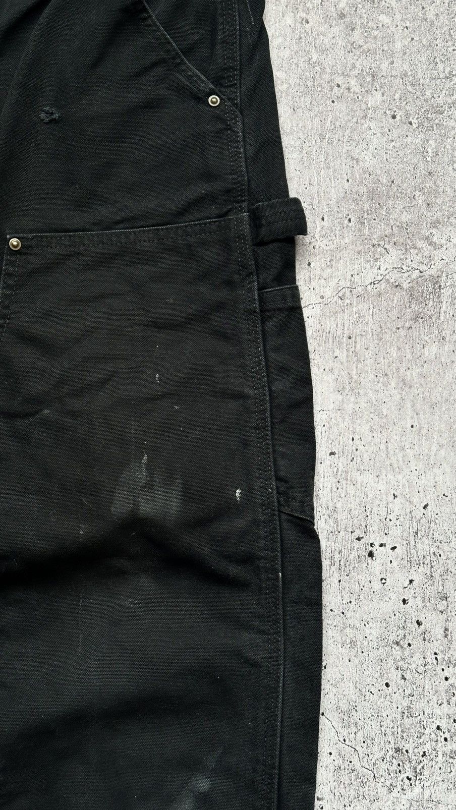 Carhartt Carhartt WIP Double Knee Distressed Vintage Denim Pants Size US 34 / EU 50 - 13 Thumbnail