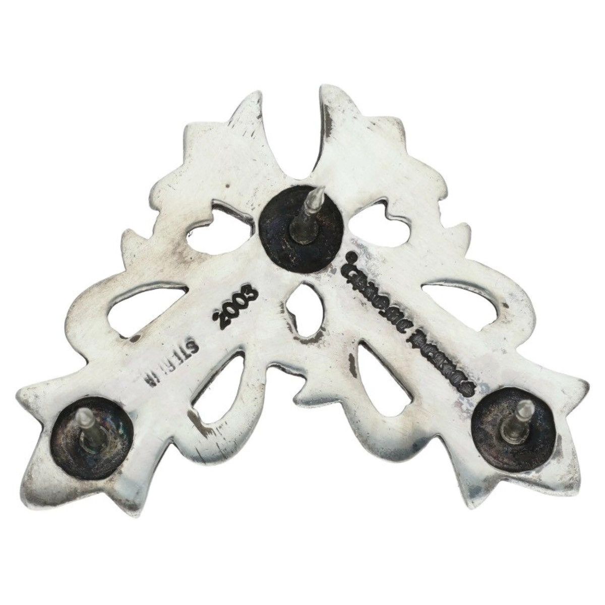 Chrome Hearts Chrome Hearts Large Froral cross Stick Pin Size ONE SIZE - 3 Thumbnail