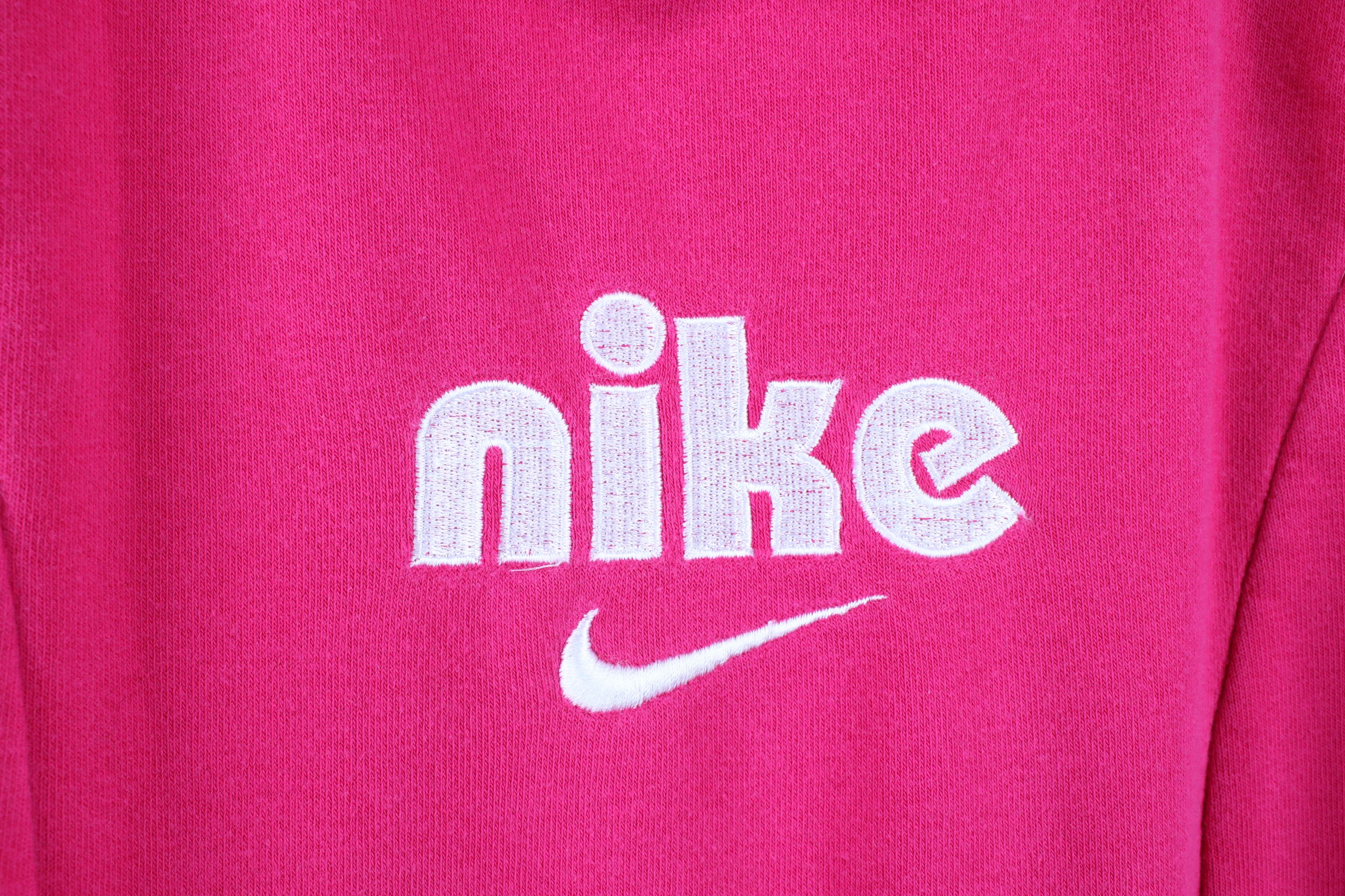 Nike × Vintage Vintage Y2K Nike Travis Center Swoosh Hoodie Sweatshirt Size M / US 6-8 / IT 42-44 - 7 Thumbnail