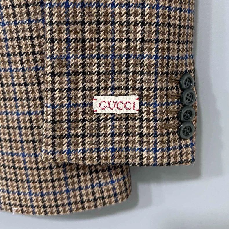 Gucci Gucci Gaoding Qianniao grid college-style suit 2506-Nextarr Size XS / US 0-2 / IT 36-38 - 4 Thumbnail