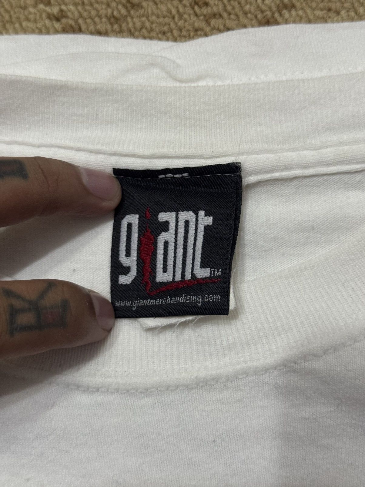 Giant Vintage 2000 Metallica Summer Sanitarium TourTee Giant TagXL Size US L / EU 52-54 / 3 - 7 Thumbnail