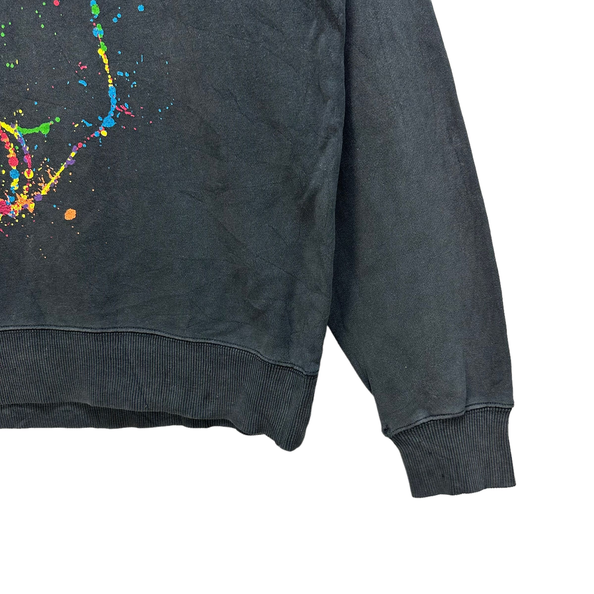 Vintage TRASHED ARTWORK PAINTER CONTROL BEAR SWEATSHIRT #7754-168 Size US S / EU 44-46 / 1 - 7 Thumbnail