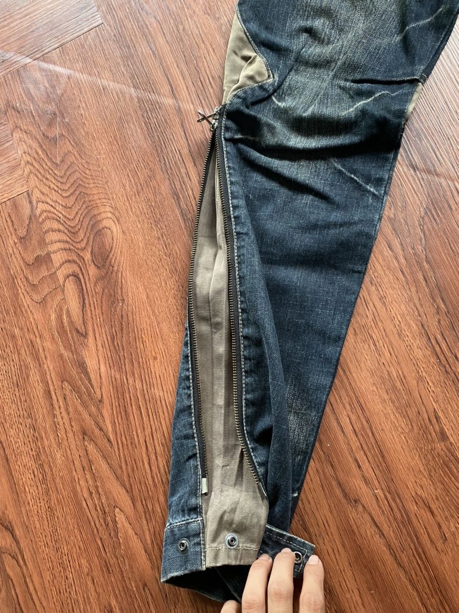 If Six Was Nine PPFM Multi Zipper Pants Size US 33 - 6 Thumbnail
