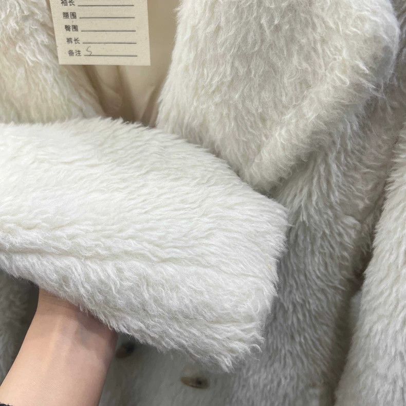 Max Mara Max Mara Teddy Bear Wool Blend Coat Size S / US 4 / IT 40 - 4 Thumbnail