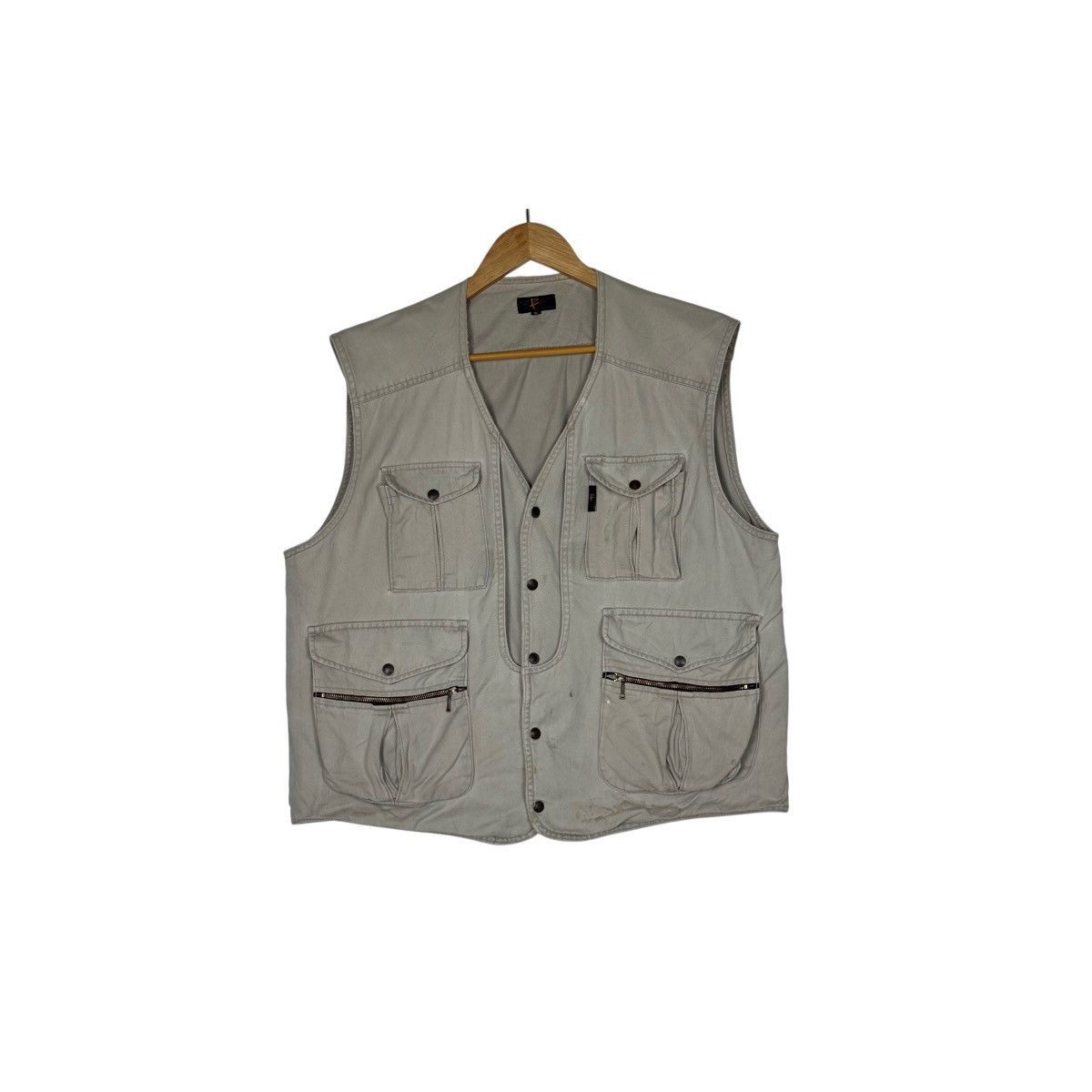 Japanese Brand Even River Multipocket Vest Size US M / EU 48-50 / 2 - 1 Thumbnail